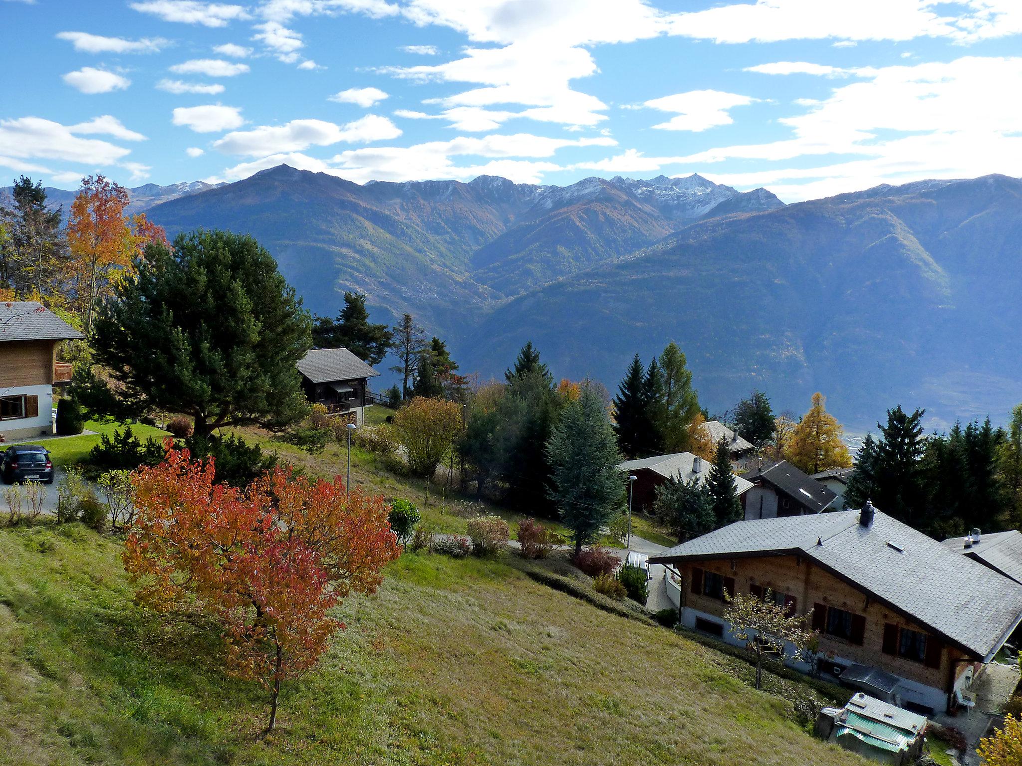 Foto 13 - Appartamento con 2 camere da letto a Leytron con vista sulle montagne