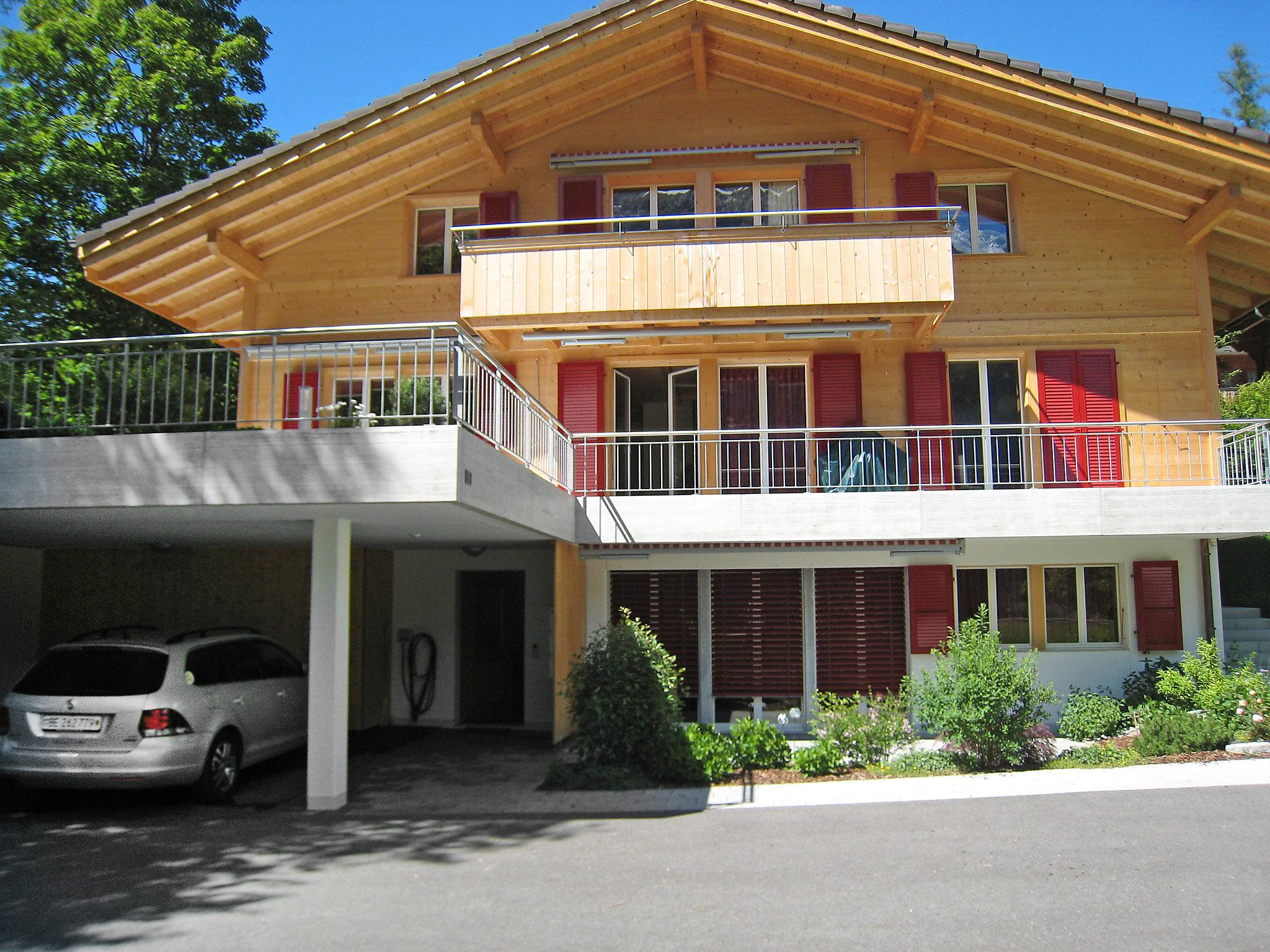 Foto 1 - Apartment mit 3 Schlafzimmern in Grindelwald mit blick auf die berge