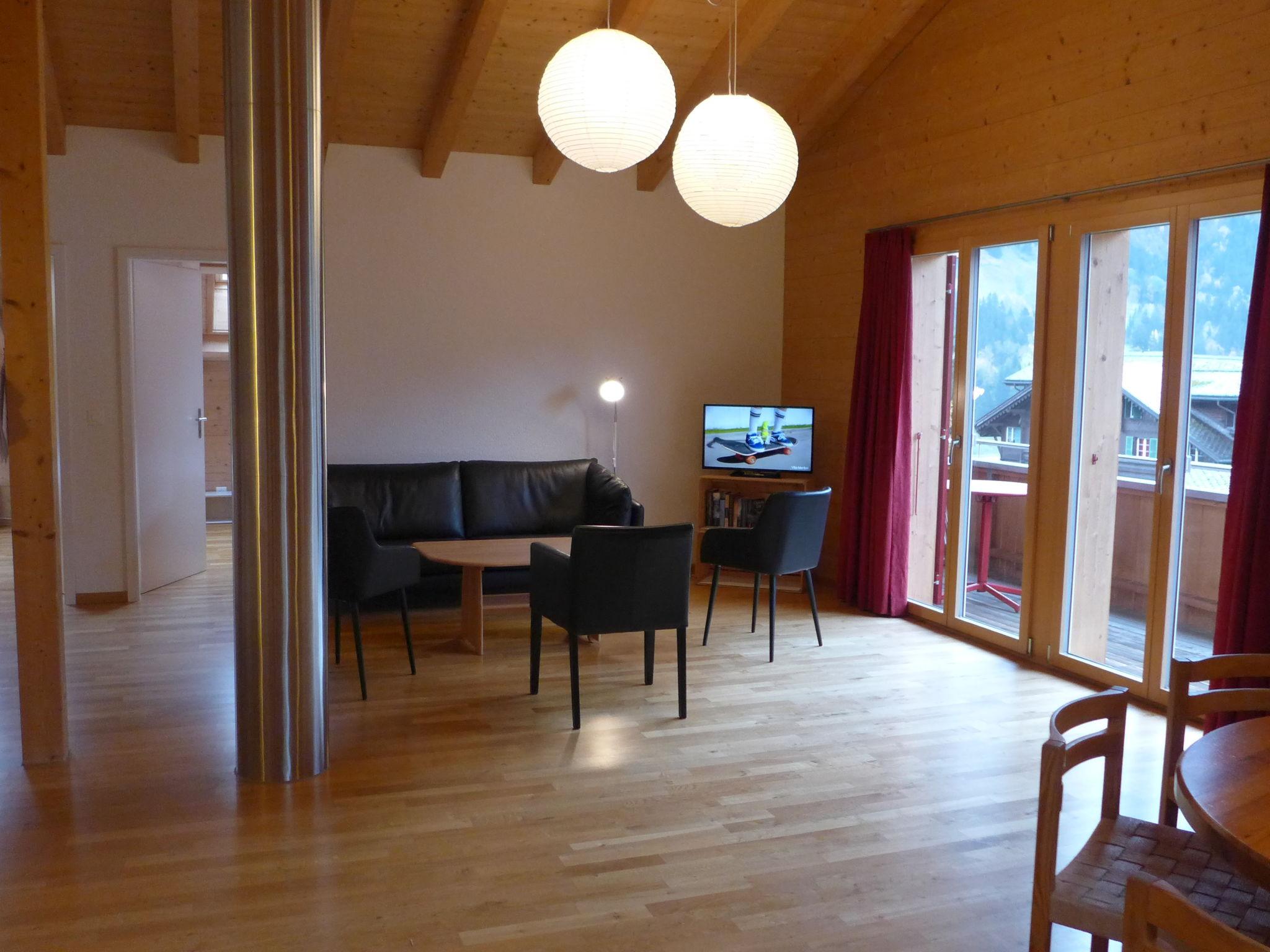 Foto 3 - Apartment mit 3 Schlafzimmern in Grindelwald mit blick auf die berge