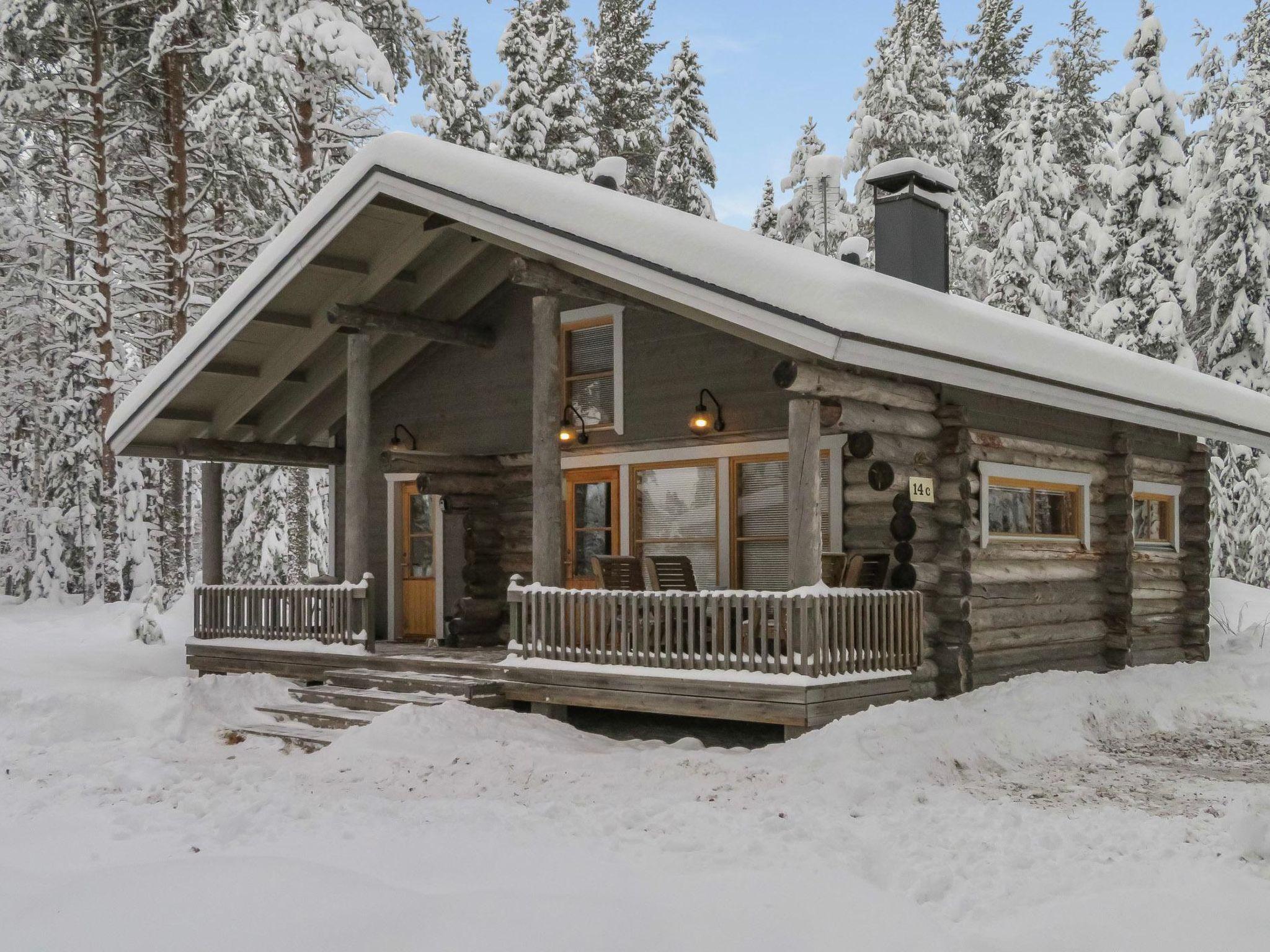 Foto 28 - Casa de 1 quarto em Kuusamo com sauna e vista para a montanha