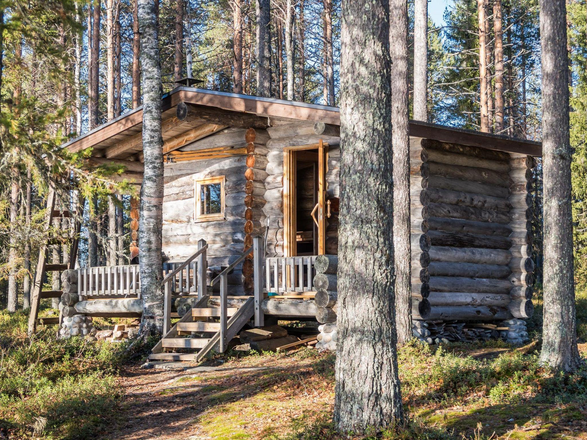 Foto 18 - Casa de 1 habitación en Kuusamo con sauna y vistas a la montaña