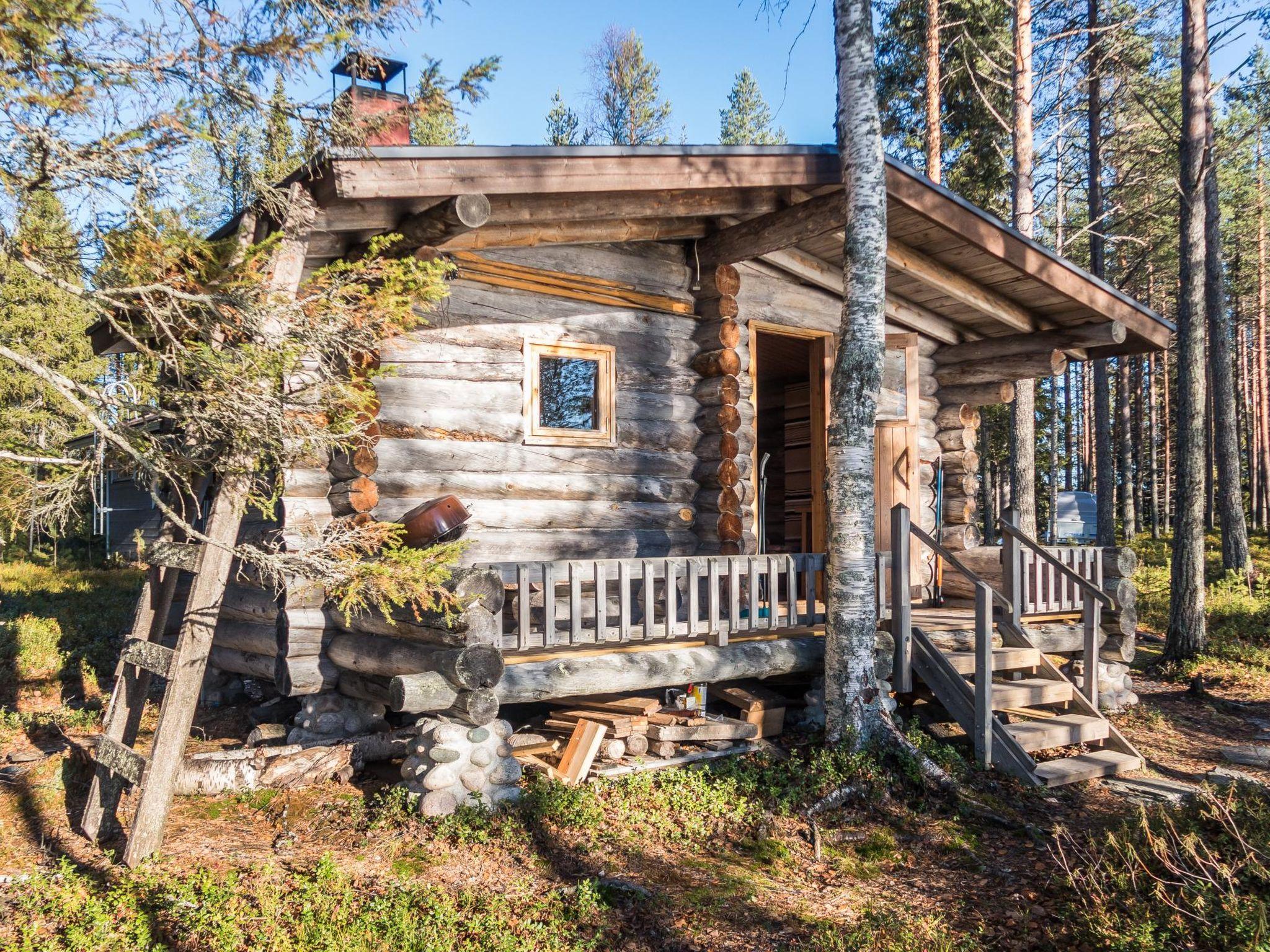Foto 19 - Haus mit 1 Schlafzimmer in Kuusamo mit sauna und blick auf die berge