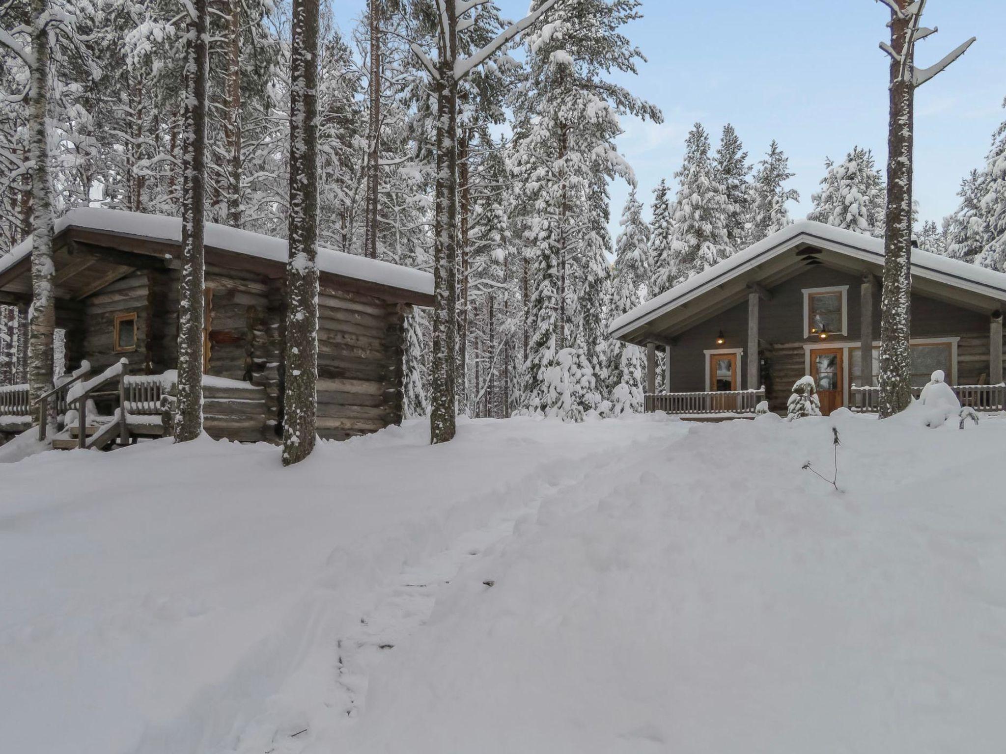Foto 27 - Casa de 1 quarto em Kuusamo com sauna e vista para a montanha