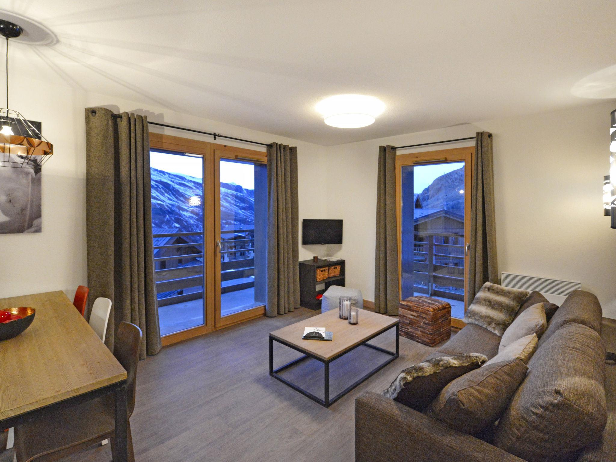 Photo 6 - 1 bedroom Apartment in Les Belleville with swimming pool and mountain view