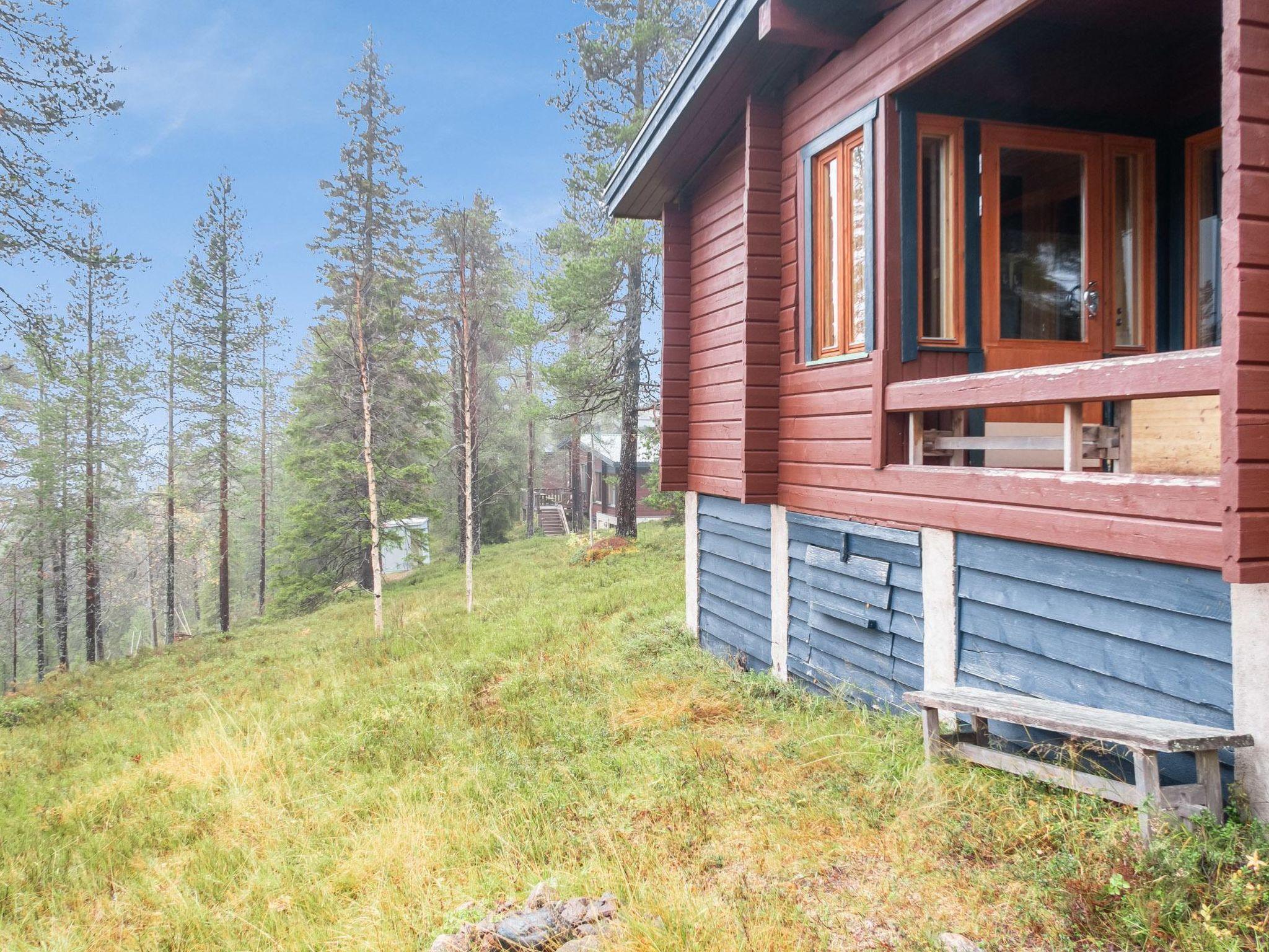 Foto 16 - Casa de 2 habitaciones en Kuusamo con sauna y vistas a la montaña