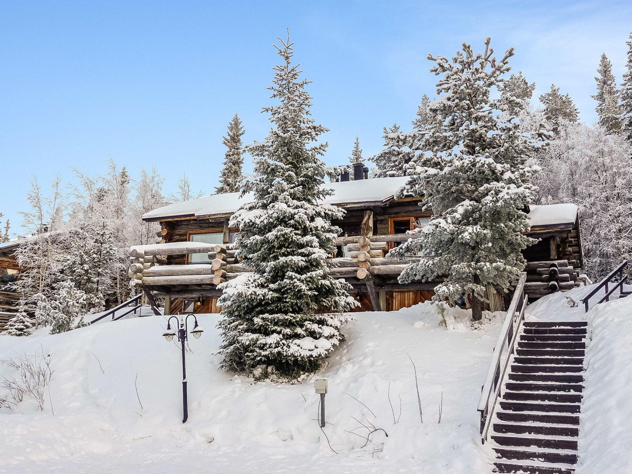 Foto 5 - Haus mit 2 Schlafzimmern in Salla mit sauna und blick auf die berge