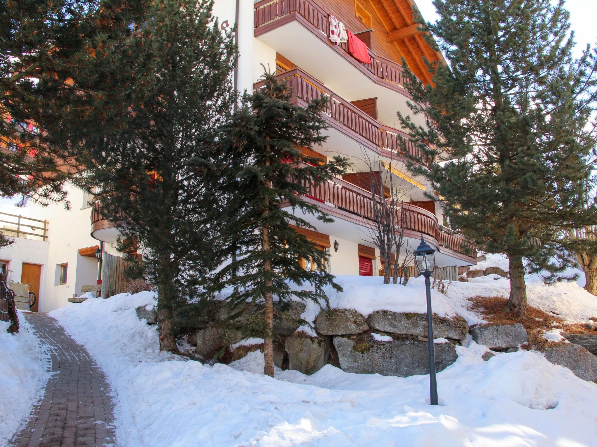 Foto 13 - Apartamento de 1 habitación en Grächen con jardín y terraza