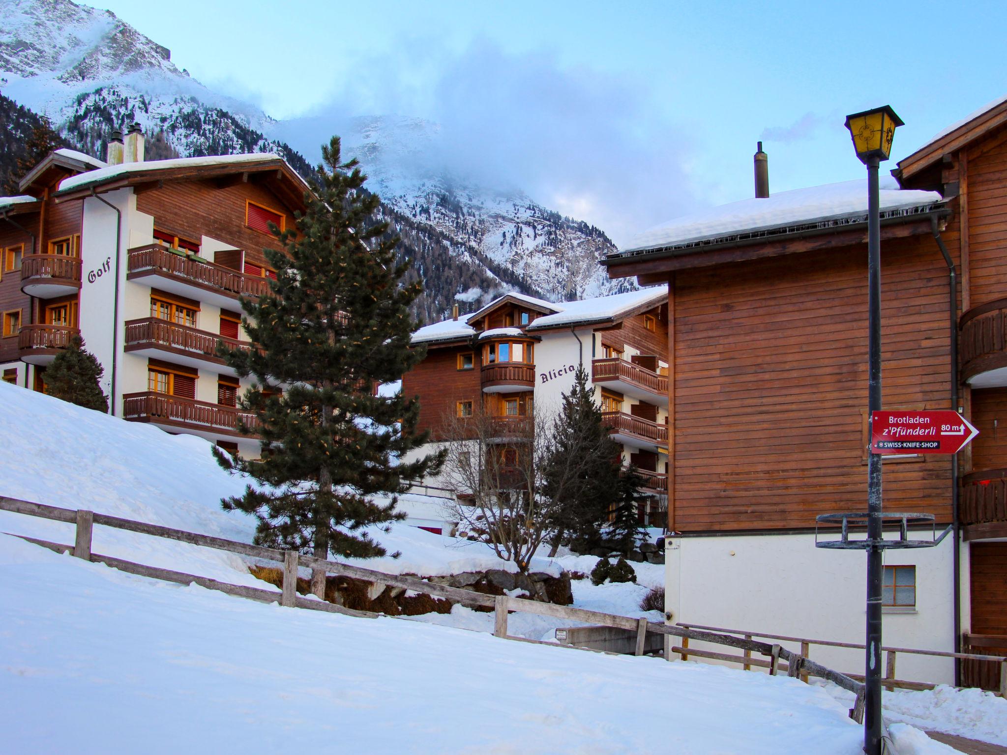 Photo 14 - Appartement de 1 chambre à Grächen avec jardin et vues sur la montagne