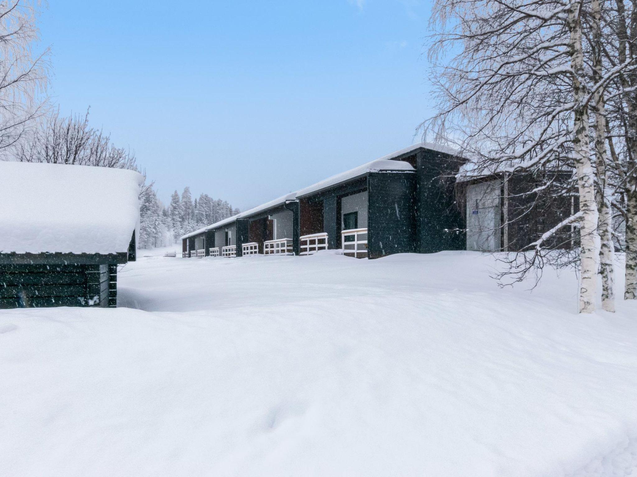 Foto 2 - Haus mit 2 Schlafzimmern in Puolanka mit sauna und blick auf die berge