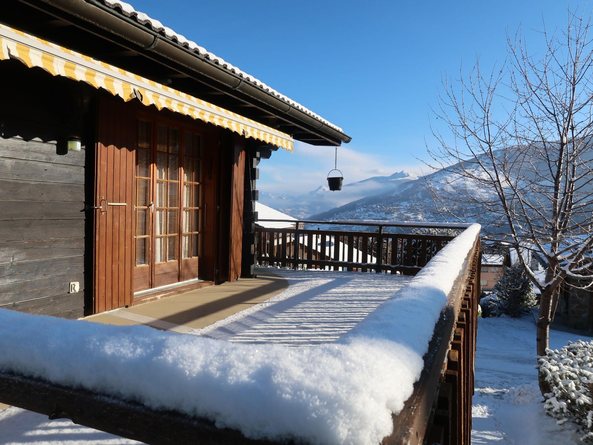 Foto 35 - Casa de 3 quartos em Nendaz com jardim e terraço