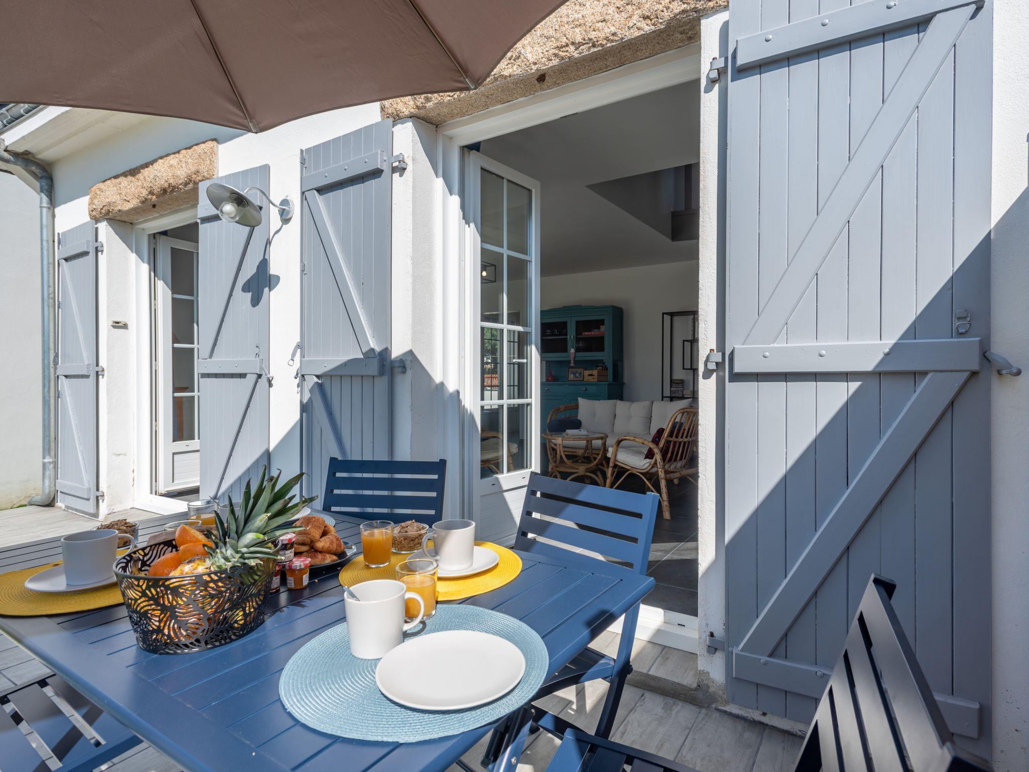 Foto 5 - Casa de 2 quartos em Carnac com jardim e vistas do mar