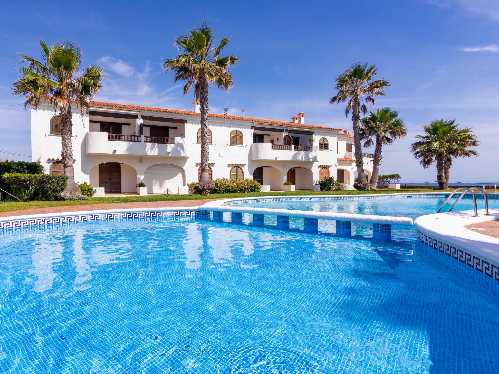 Foto 2 - Casa de 3 habitaciones en Dénia con piscina y vistas al mar