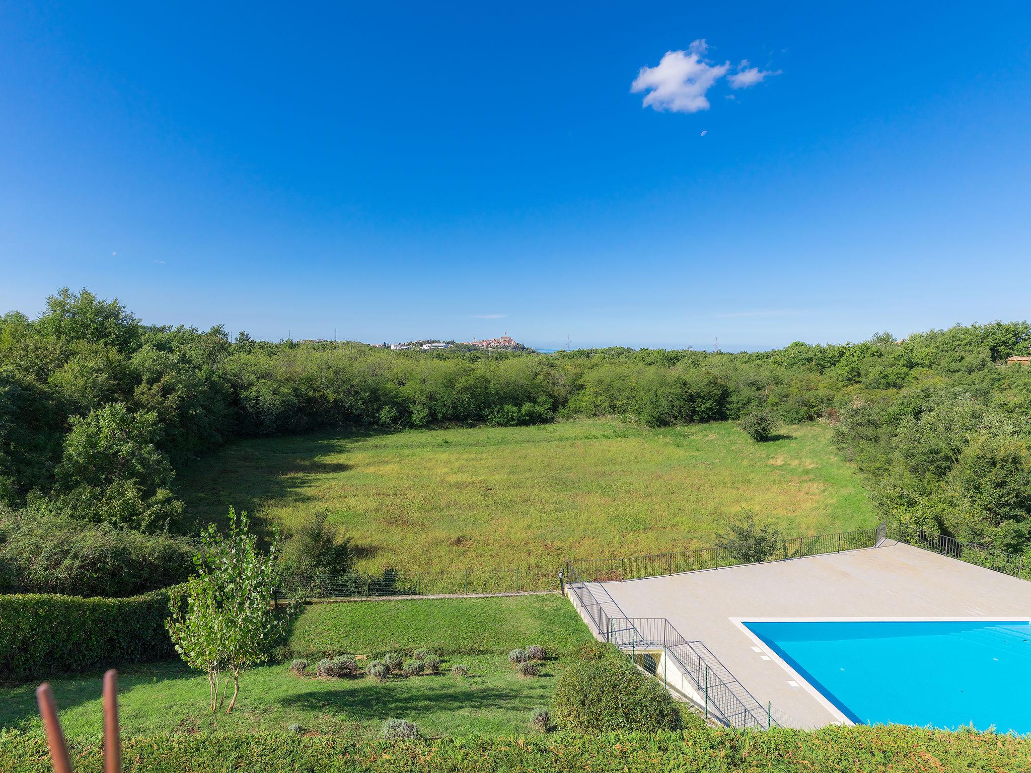 Foto 20 - Casa con 3 camere da letto a Buje con piscina e vista mare