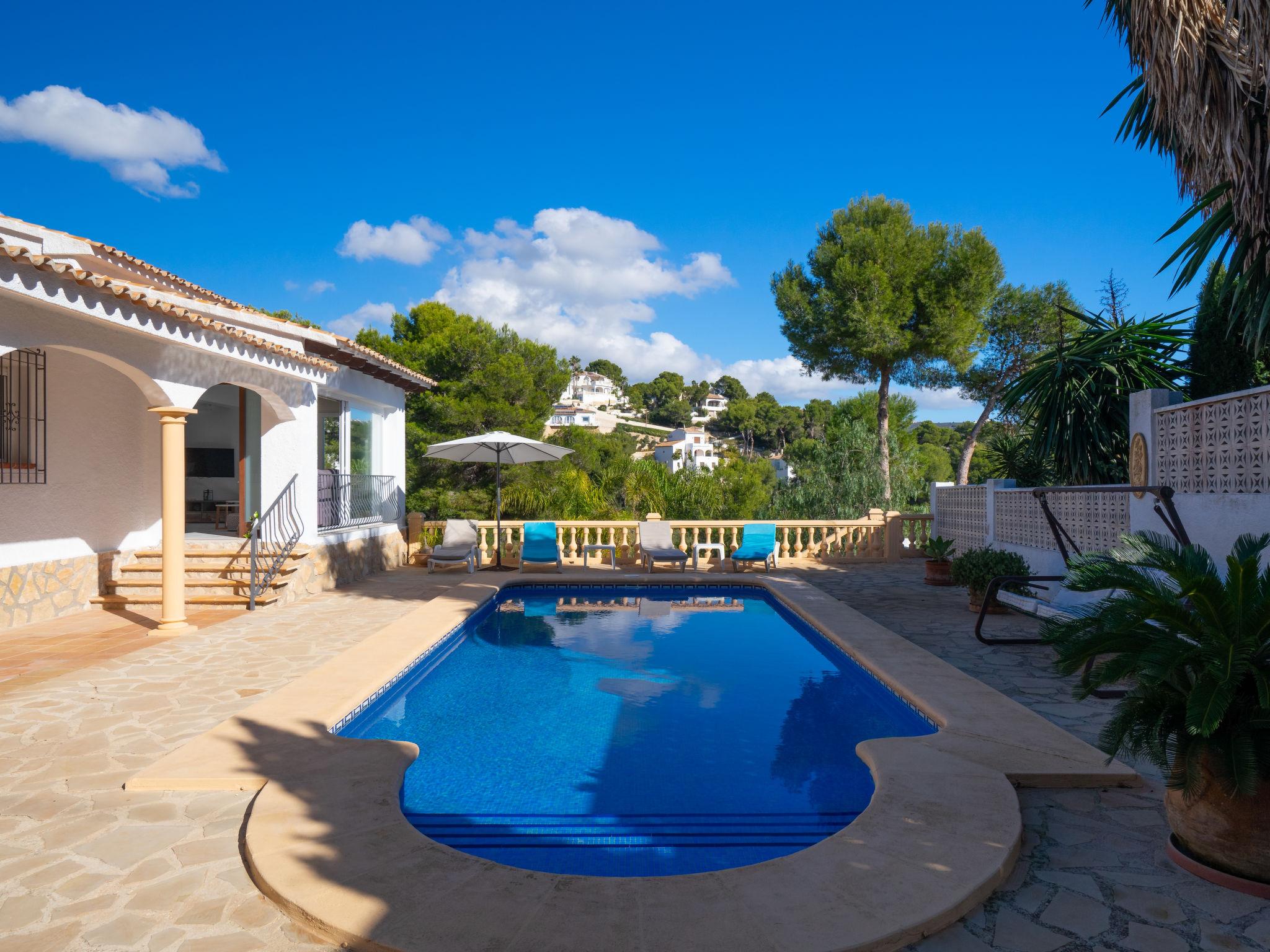 Foto 1 - Casa de 3 habitaciones en Teulada con piscina privada y jardín