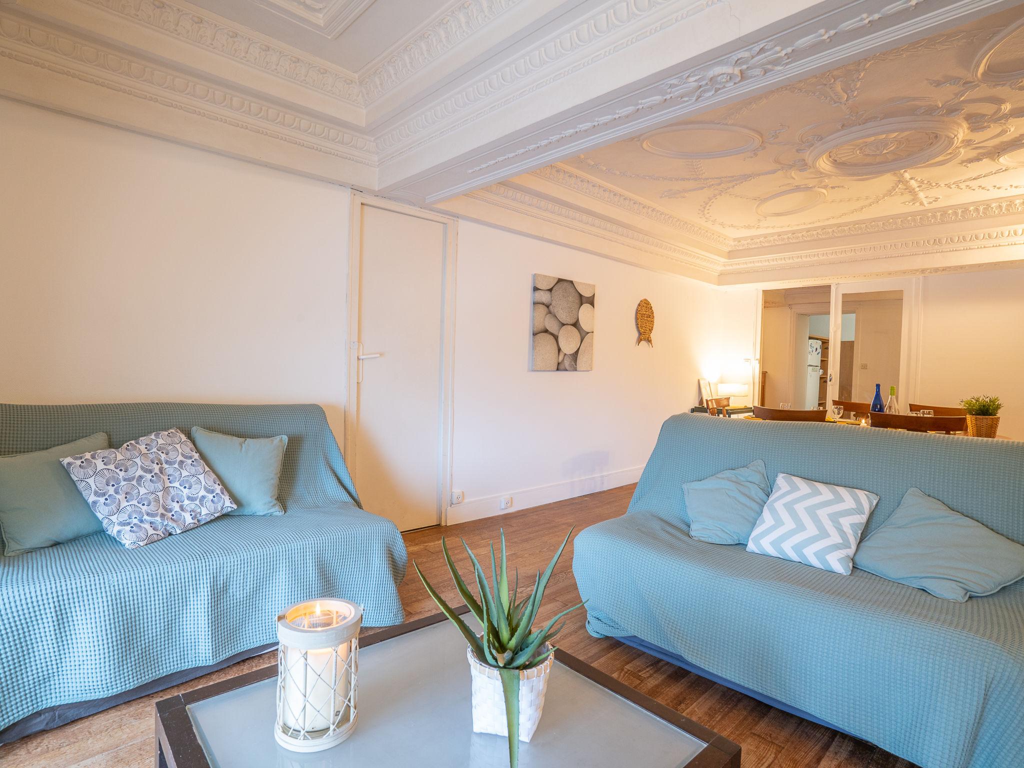 Foto 7 - Appartamento con 2 camere da letto a Biarritz con vista mare