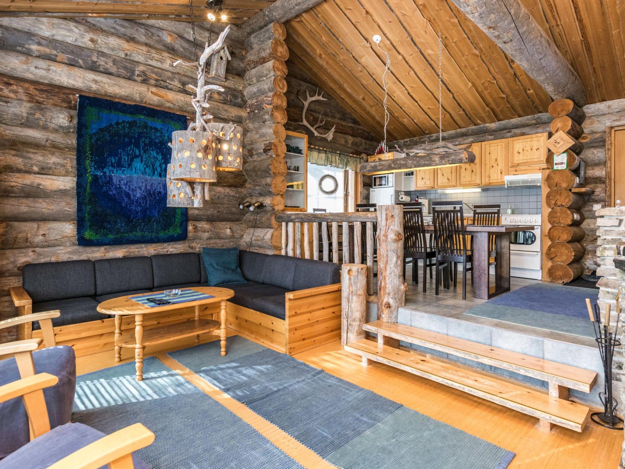 Foto 4 - Casa con 1 camera da letto a Kuusamo con sauna e vista sulle montagne