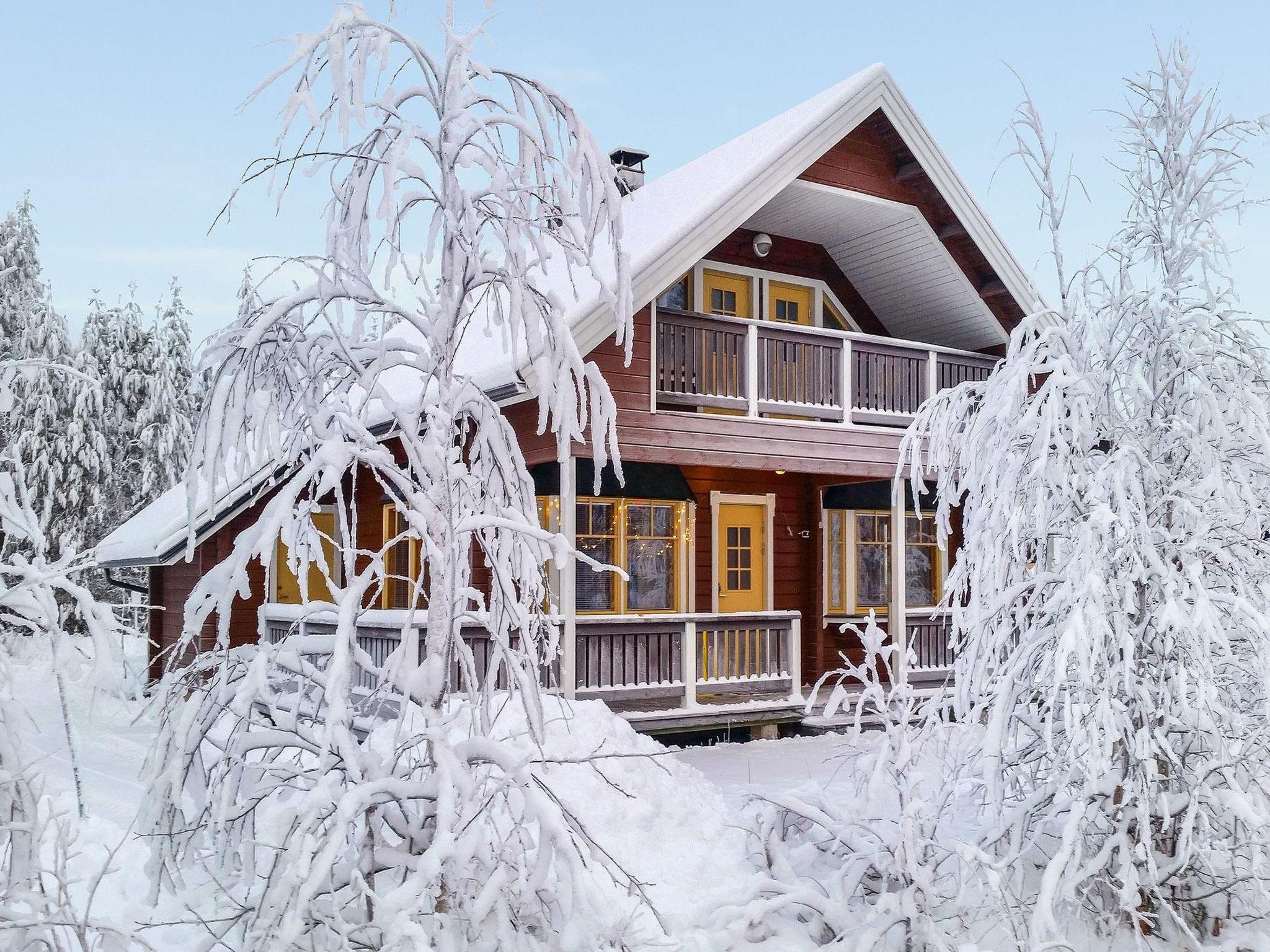 Foto 1 - Casa de 5 habitaciones en Kittilä con sauna y vistas a la montaña