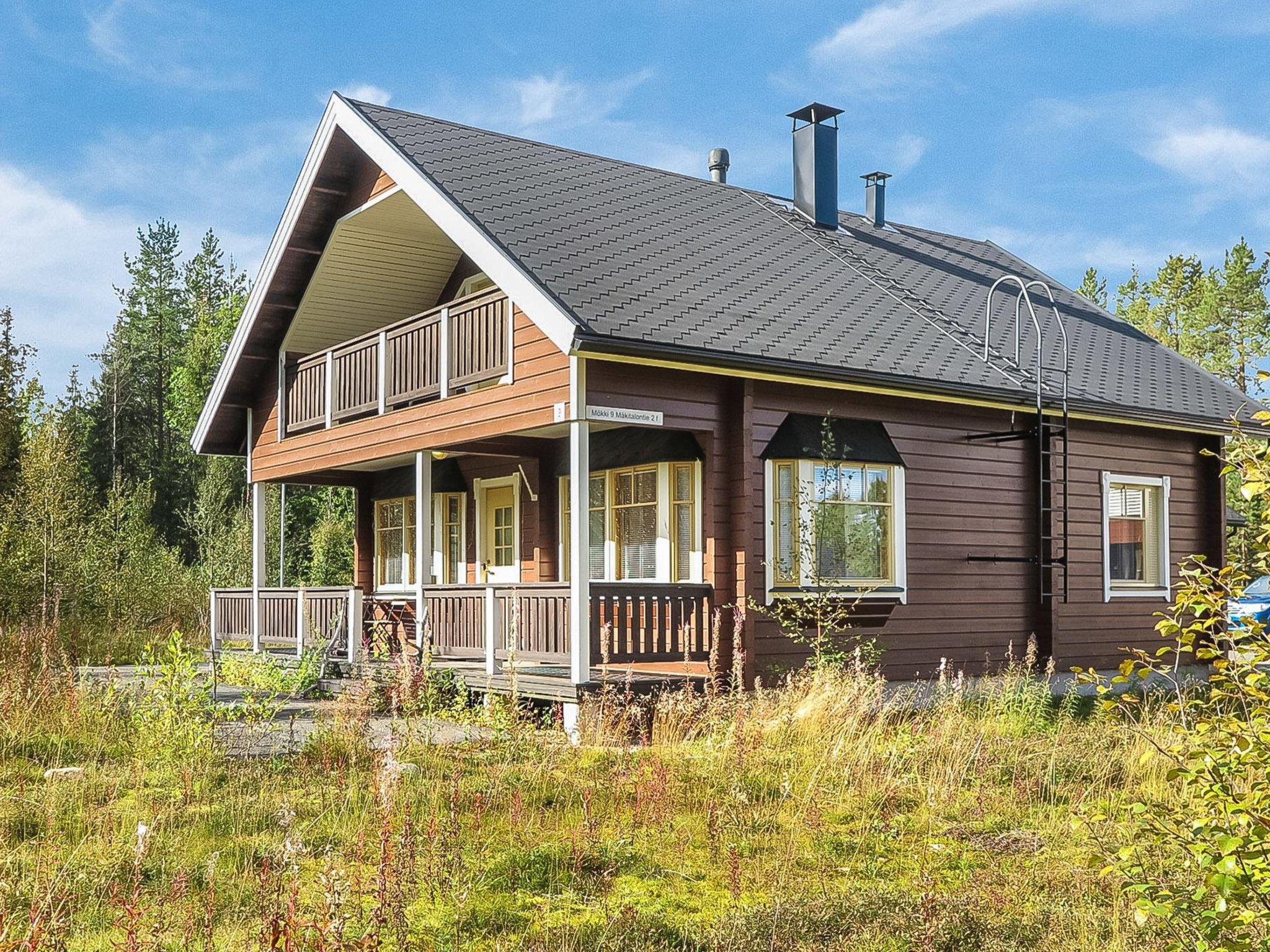 Foto 2 - Casa de 5 quartos em Kittilä com sauna e vista para a montanha