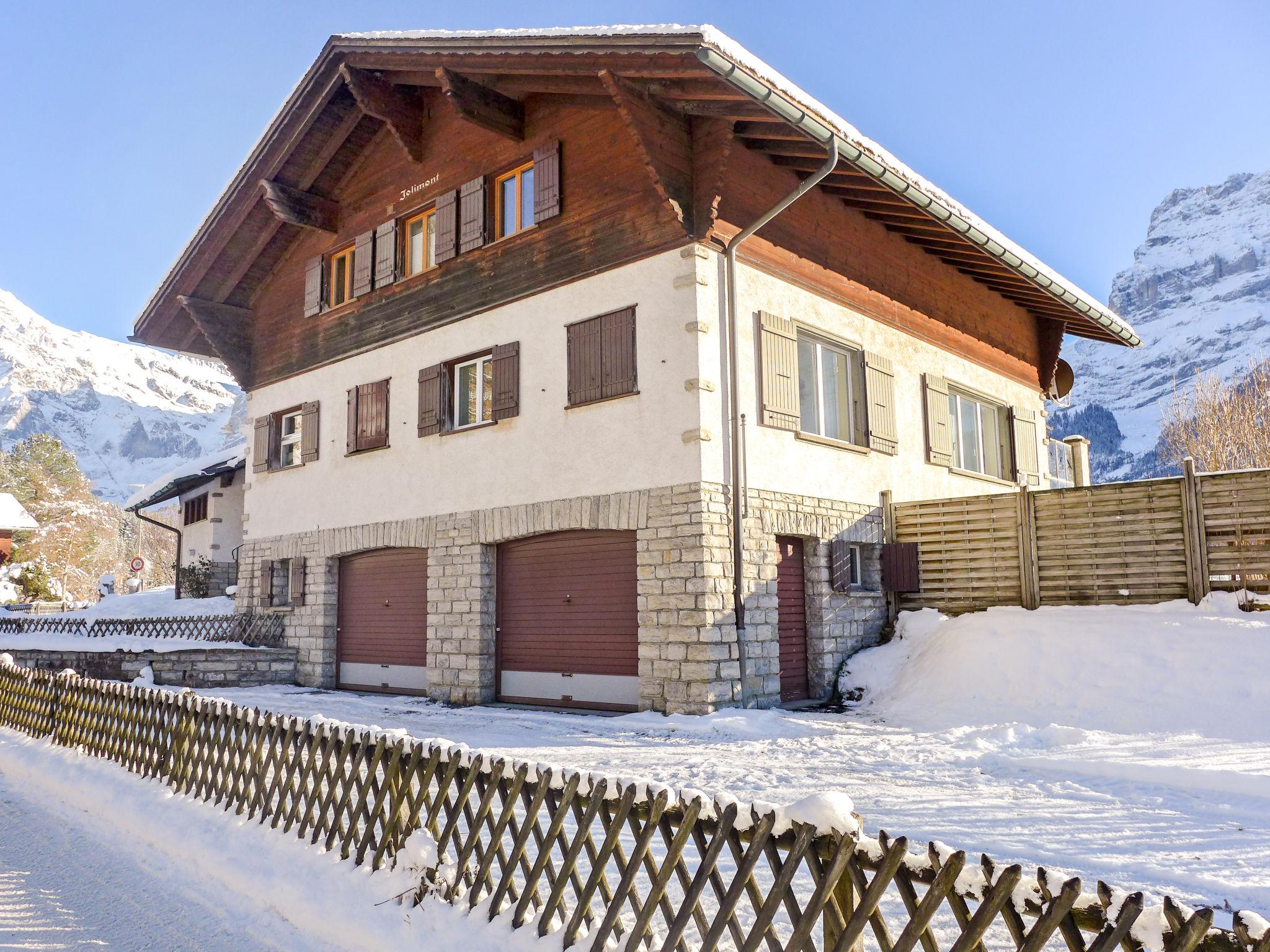 Foto 21 - Apartamento de 3 habitaciones en Grindelwald con jardín y vistas a la montaña