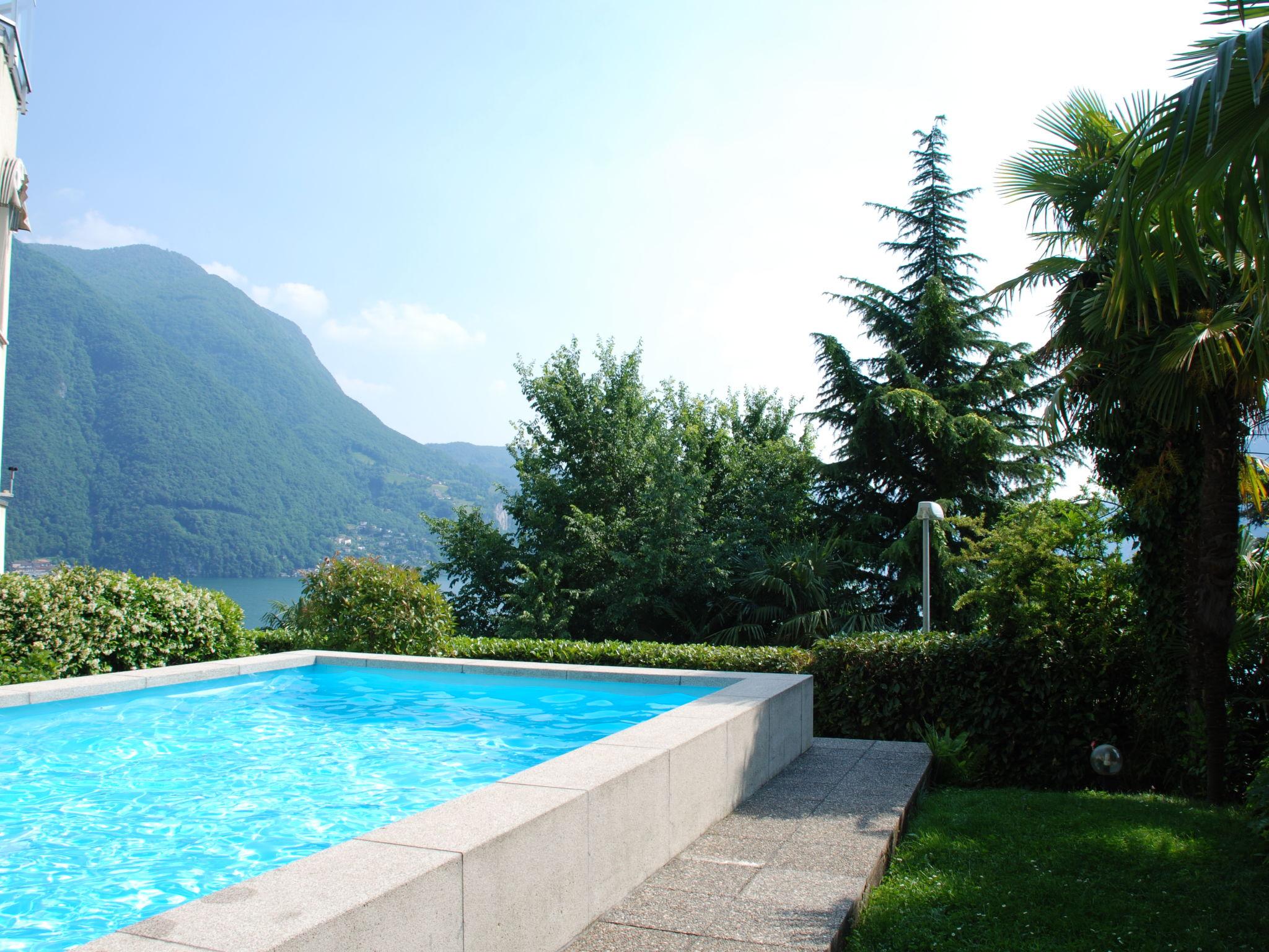 Foto 19 - Appartamento a Lugano con piscina e giardino