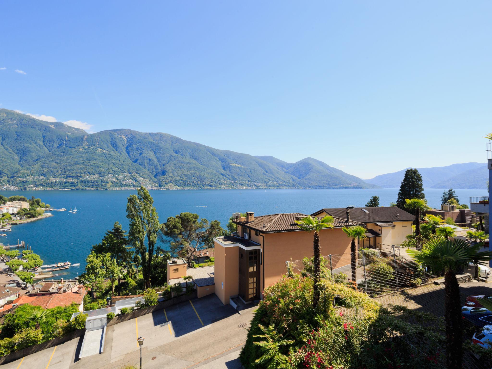 Foto 15 - Apartamento de 1 habitación en Ascona con vistas a la montaña