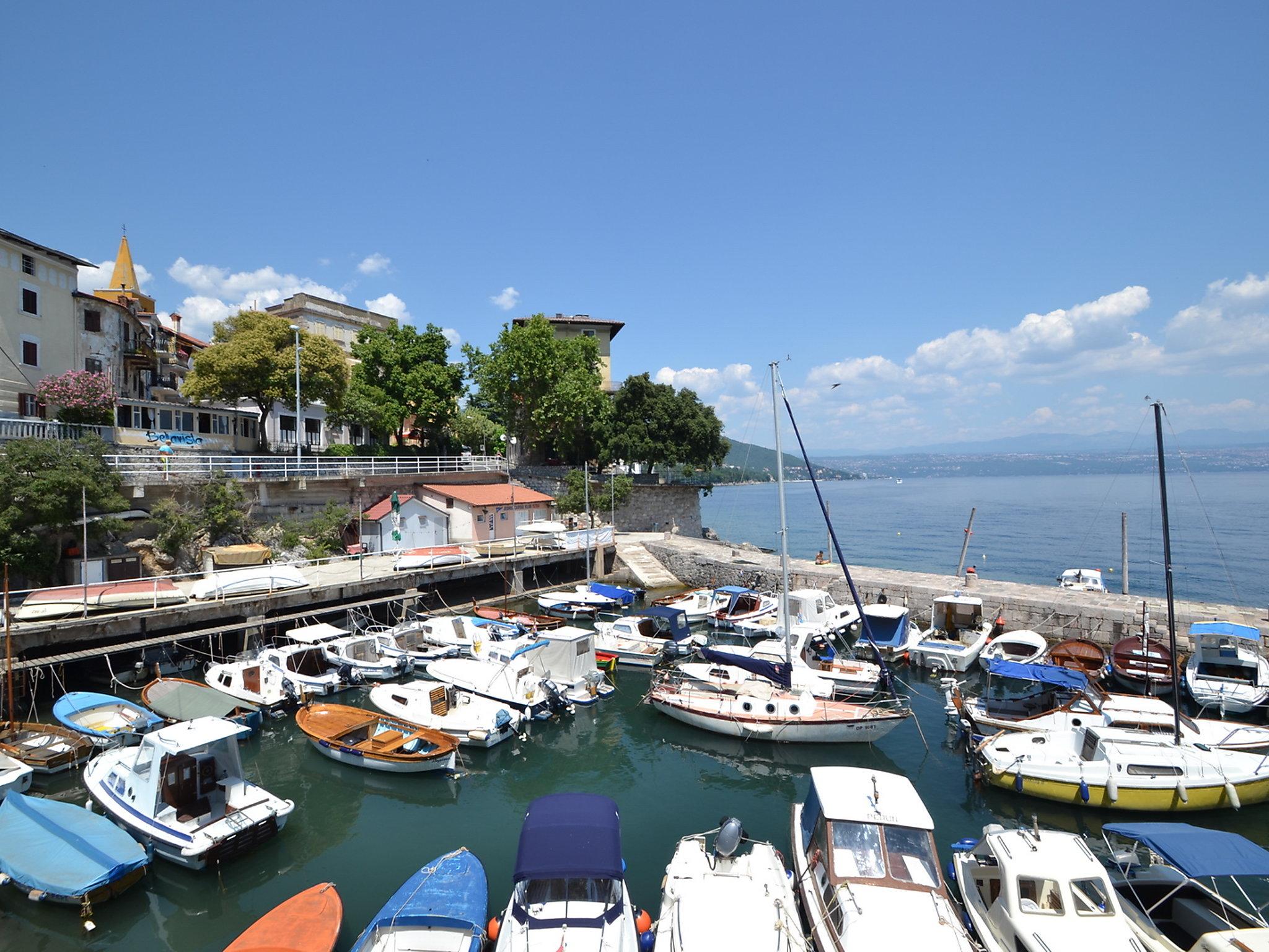 Foto 20 - Appartamento con 1 camera da letto a Opatija con giardino e vista mare