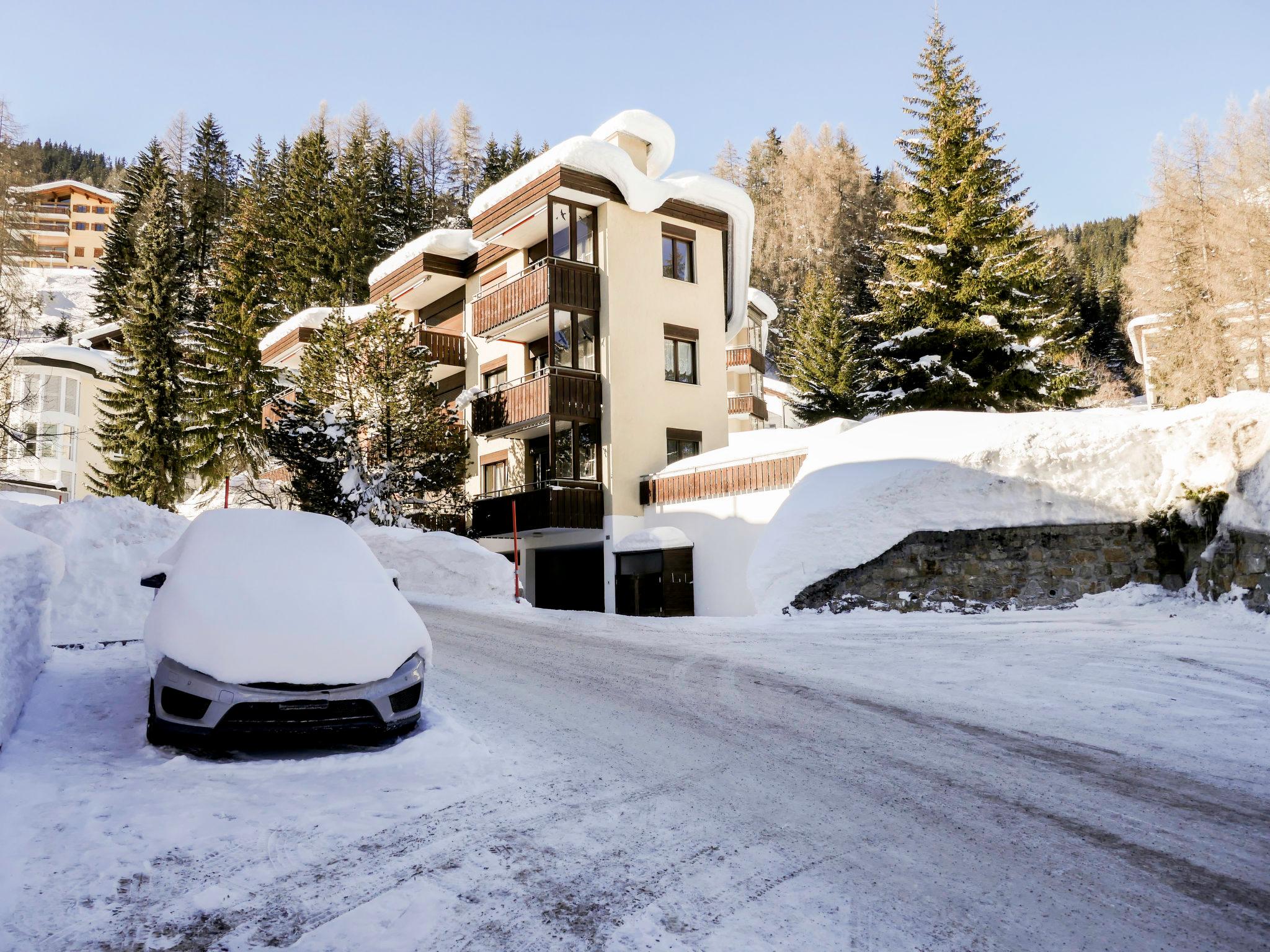 Foto 29 - Apartamento de 1 habitación en Davos con jardín y vistas a la montaña