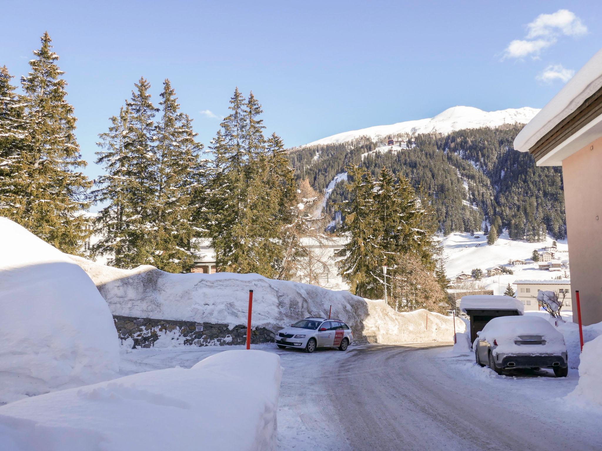 Foto 30 - Appartamento con 1 camera da letto a Davos con giardino