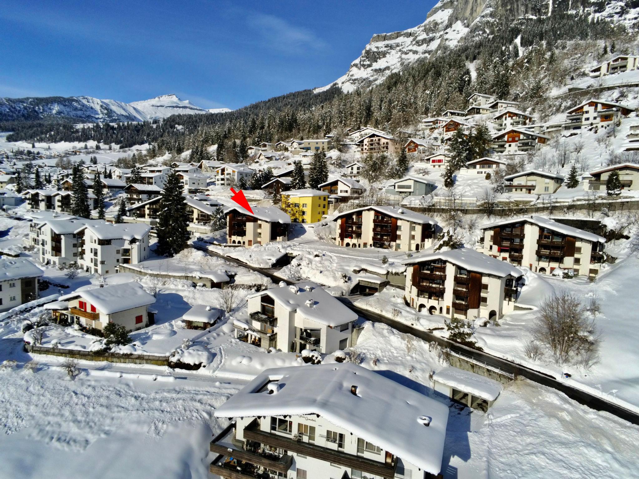 Foto 24 - Apartamento de 1 habitación en Flims con vistas a la montaña