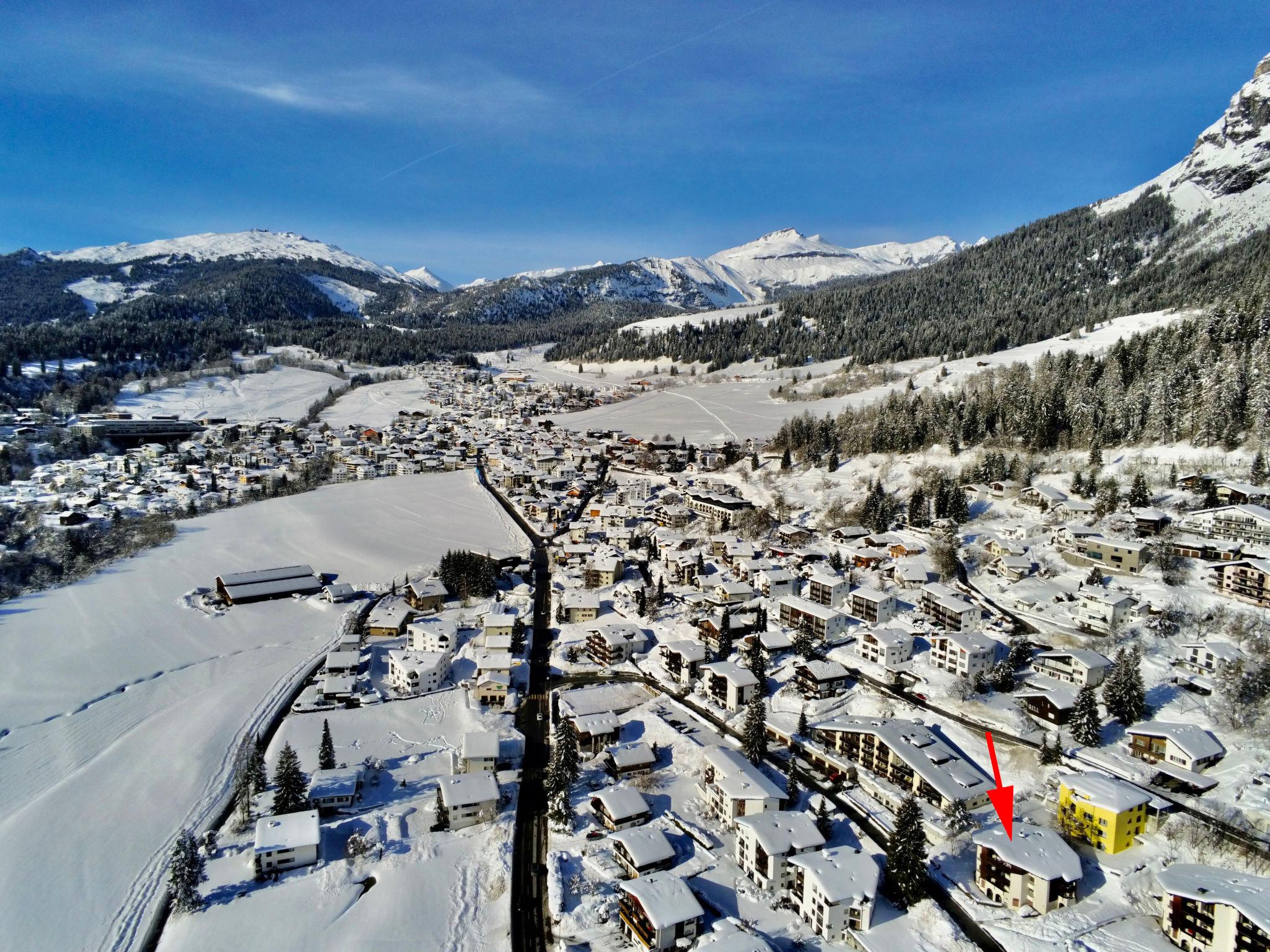 Foto 25 - Appartamento con 1 camera da letto a Flims con vista sulle montagne