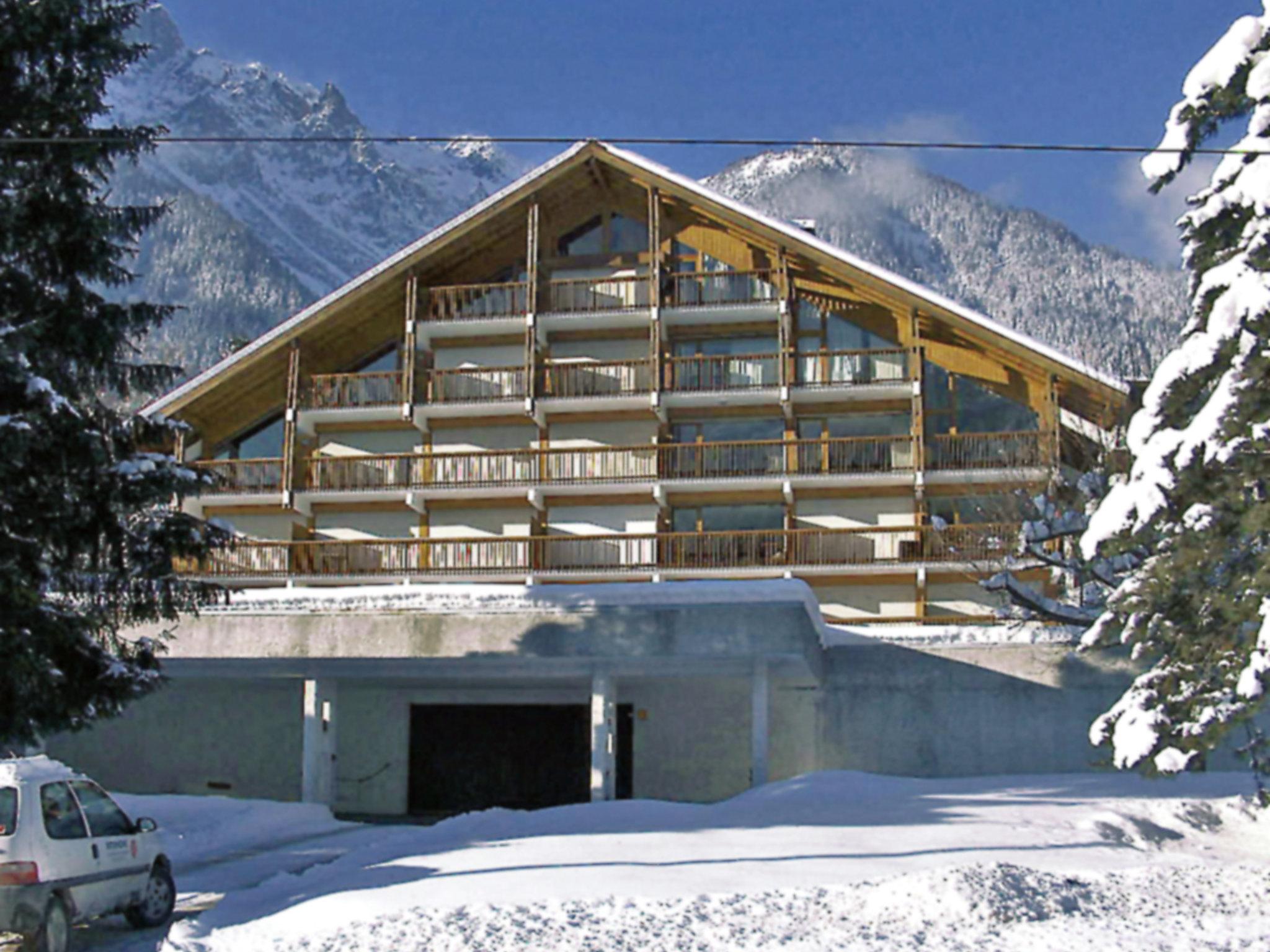 Foto 14 - Appartamento con 1 camera da letto a Chamonix-Mont-Blanc con vista sulle montagne