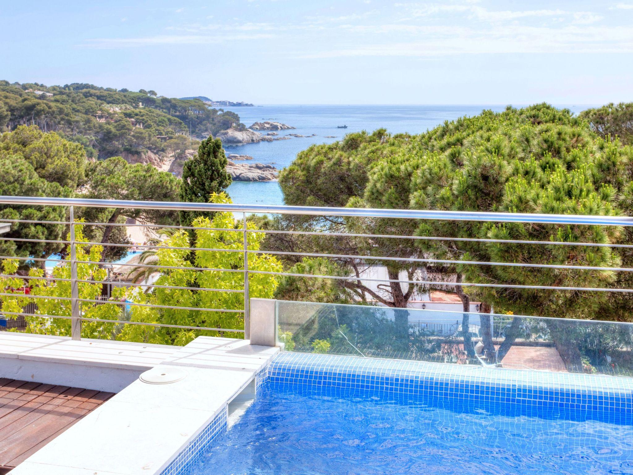 Photo 23 - Maison de 1 chambre à Castell-Platja d'Aro avec piscine privée et vues à la mer