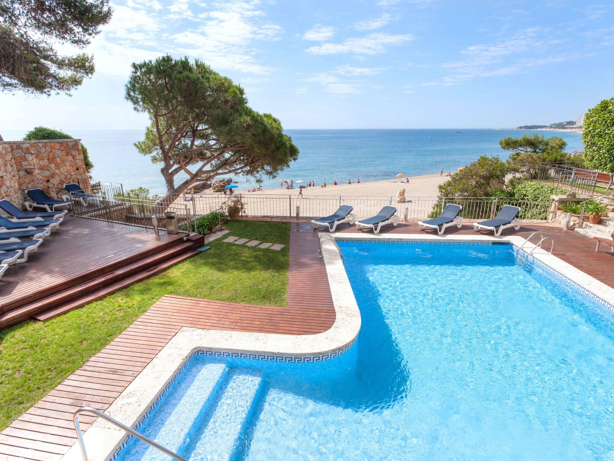 Foto 1 - Haus mit 1 Schlafzimmer in Castell-Platja d'Aro mit privater pool und blick aufs meer