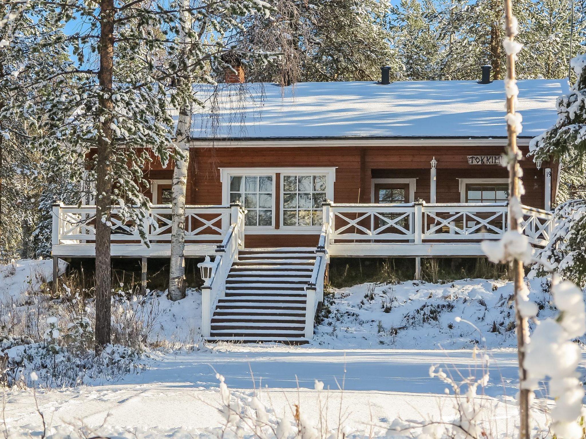 Foto 32 - Casa de 2 habitaciones en Sodankylä con sauna y vistas a la montaña
