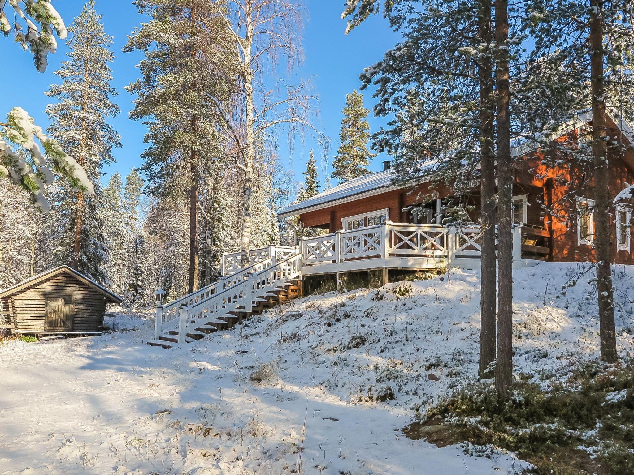 Foto 31 - Casa de 2 habitaciones en Sodankylä con sauna y vistas a la montaña