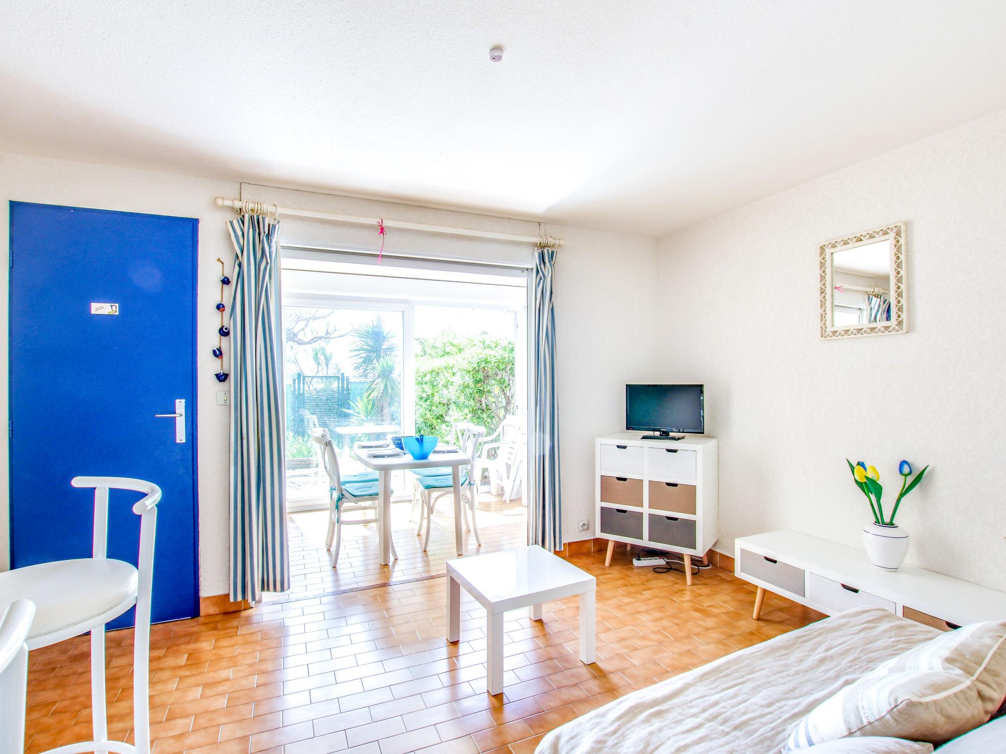 Foto 3 - Apartamento de 1 quarto em Agde com jardim e terraço