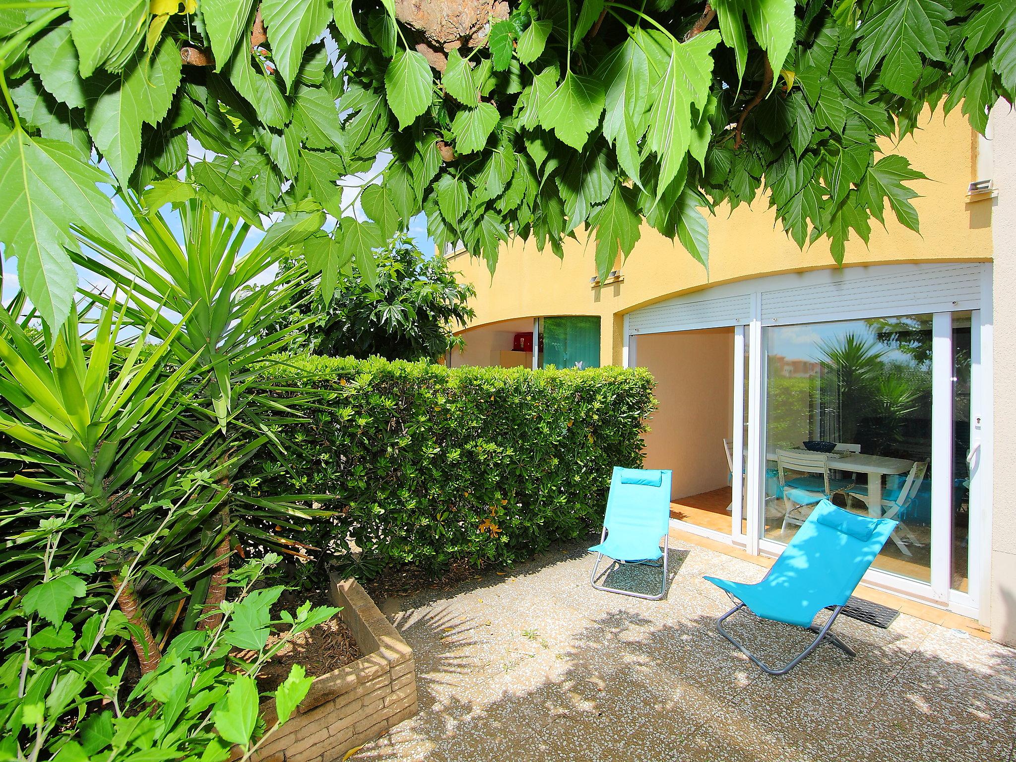 Photo 1 - Appartement de 1 chambre à Agde avec jardin et vues à la mer