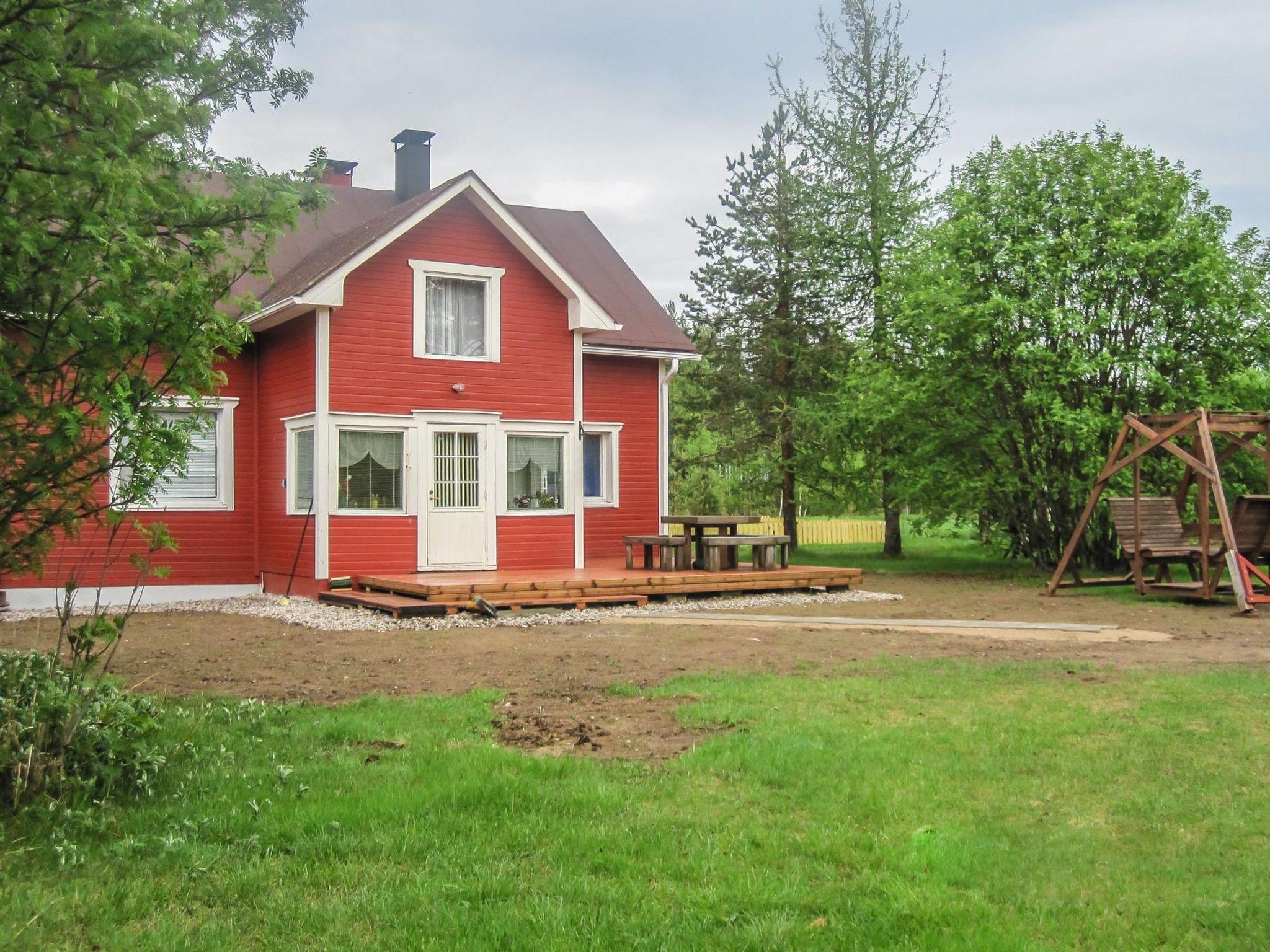 Foto 5 - Haus mit 1 Schlafzimmer in Ranua mit sauna und blick auf die berge