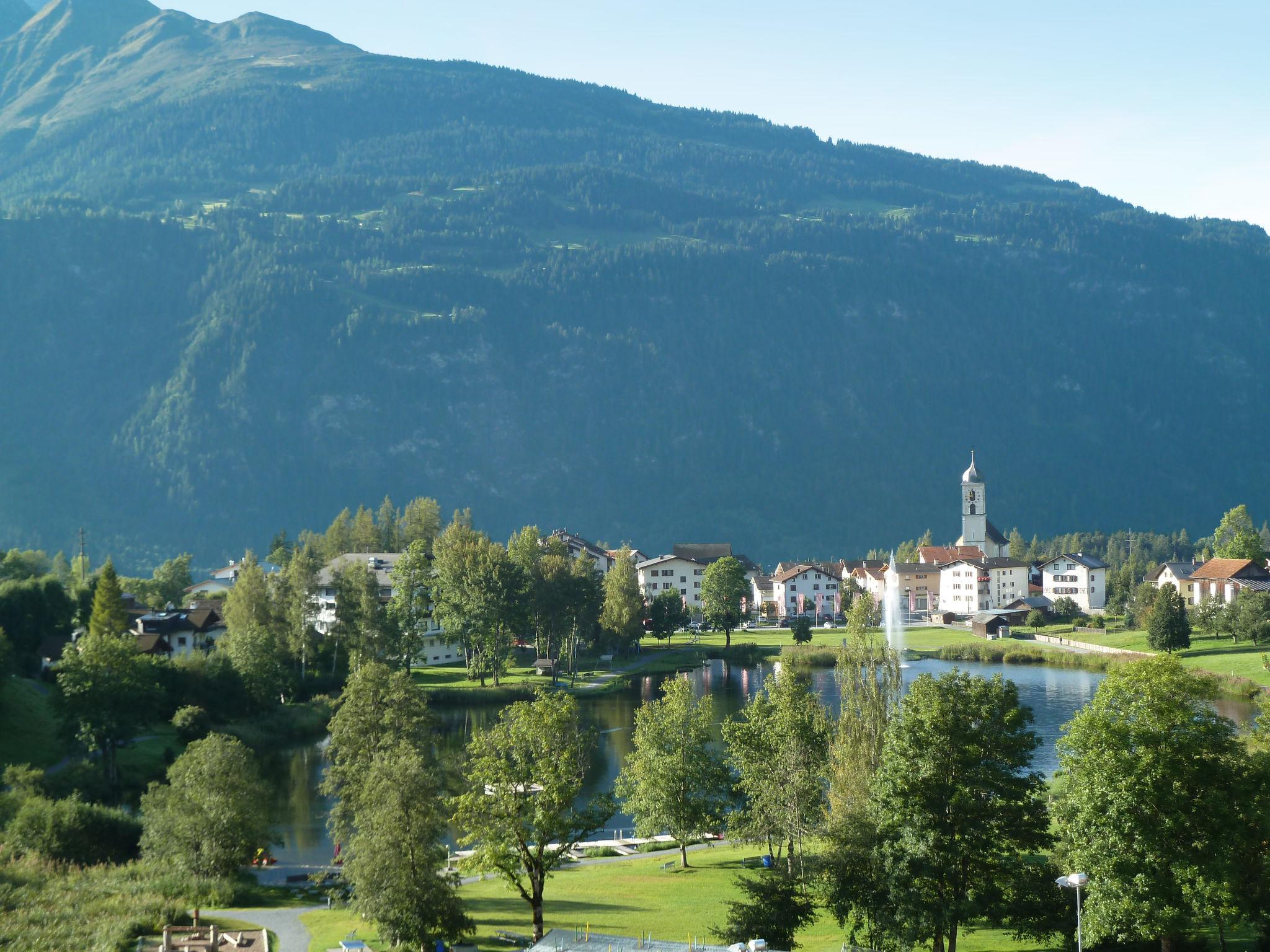 Foto 13 - Appartamento a Laax con terrazza e vista sulle montagne