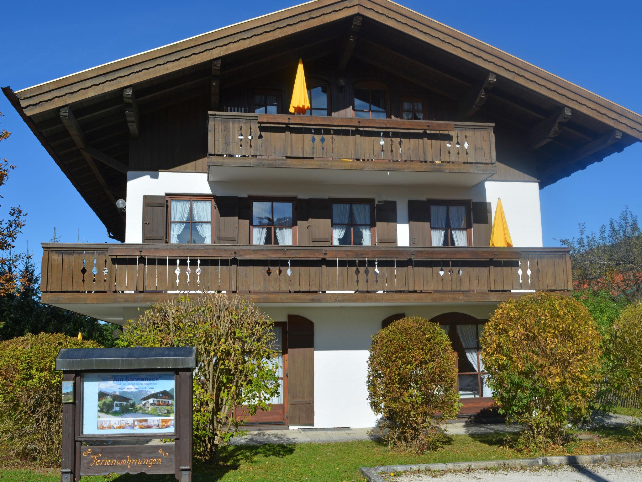 Foto 1 - Appartamento con 1 camera da letto a Ruhpolding con terrazza e vista sulle montagne