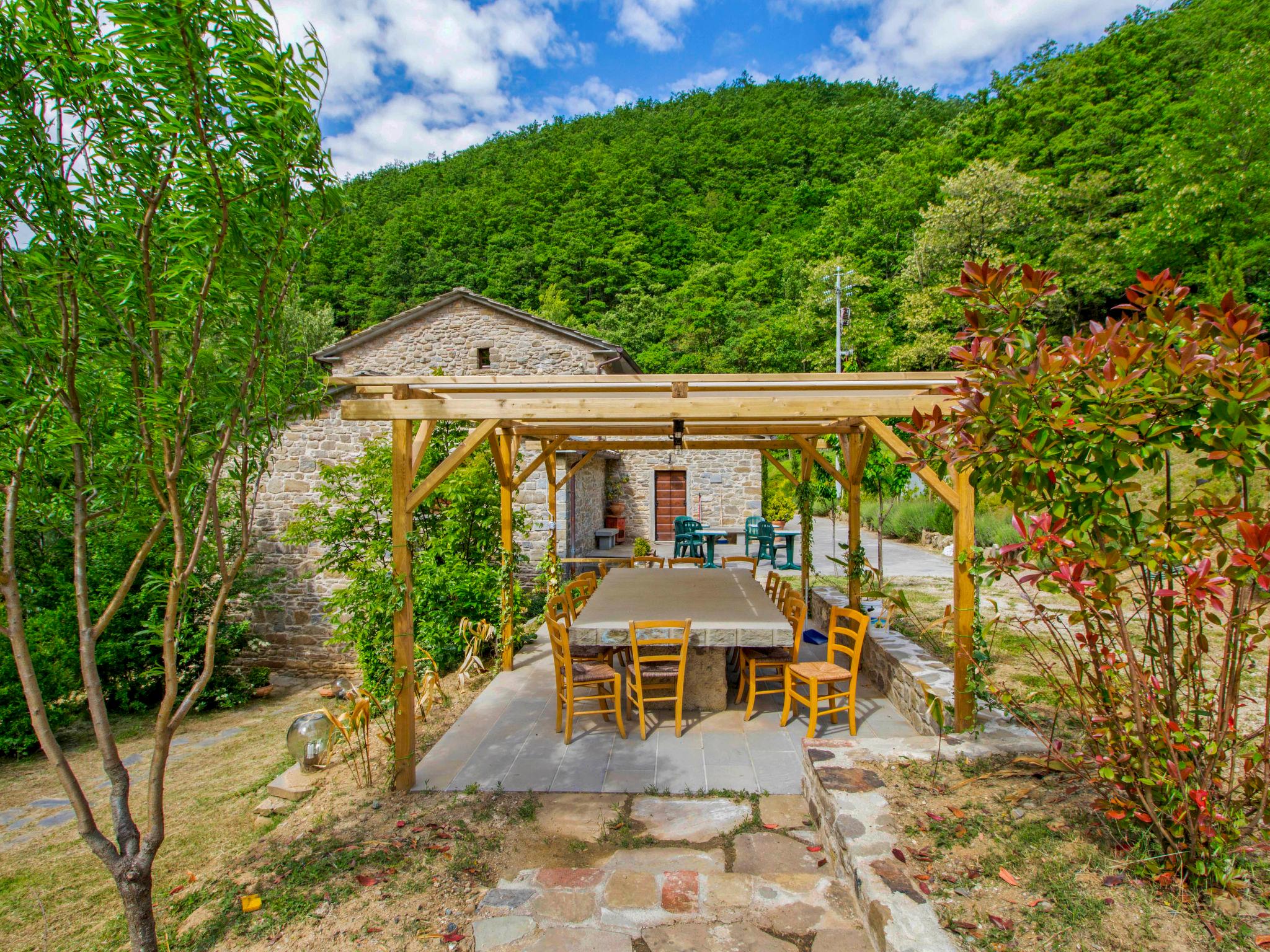 Foto 2 - Casa de 4 quartos em Sansepolcro com piscina privada e jardim