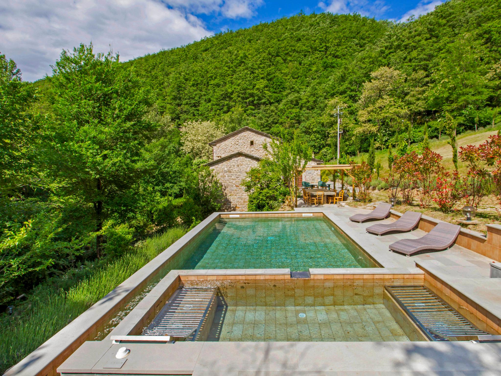Photo 4 - Maison de 4 chambres à Sansepolcro avec piscine privée et jardin