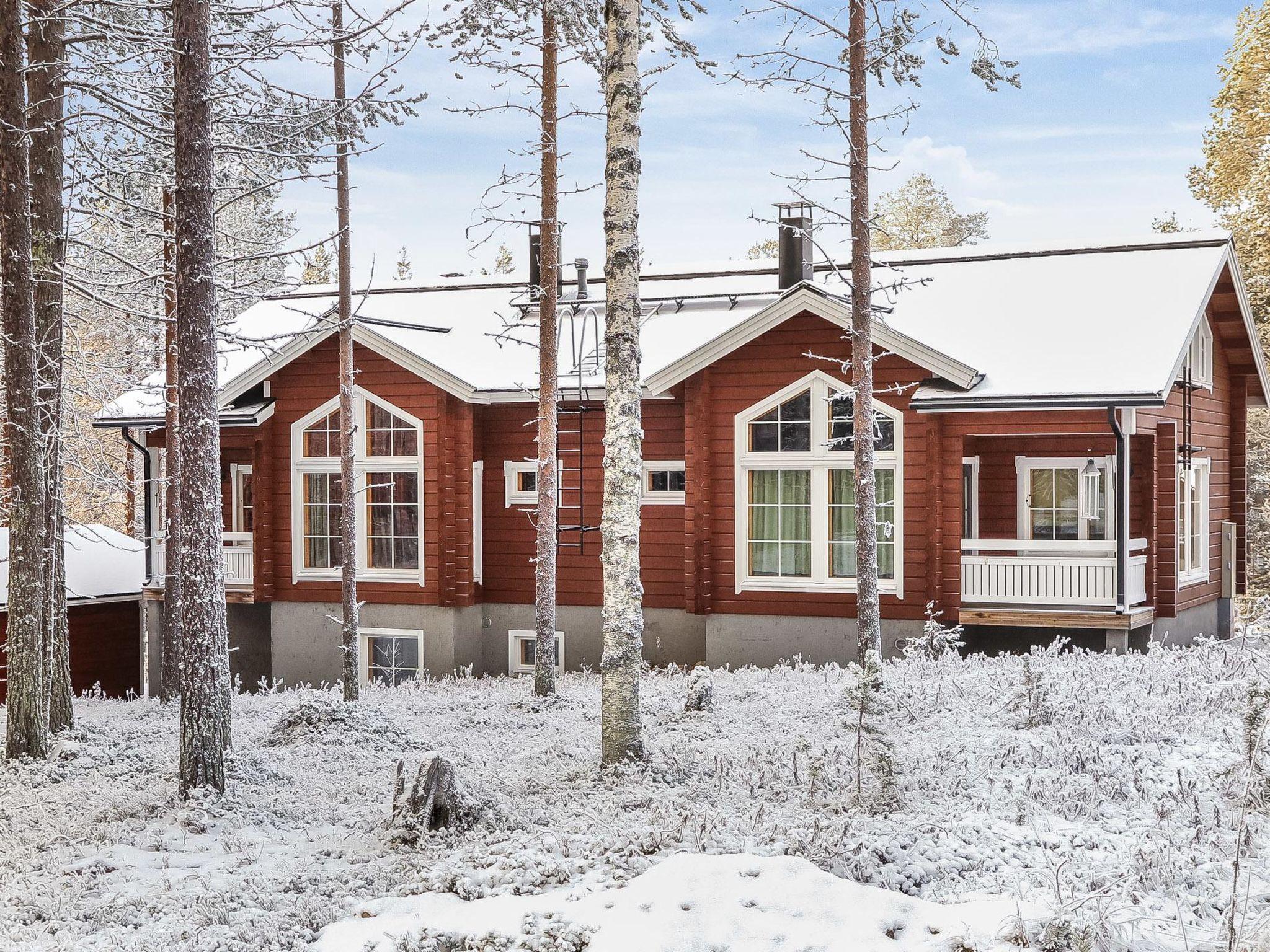 Foto 5 - Casa de 1 habitación en Kittilä con sauna y vistas a la montaña