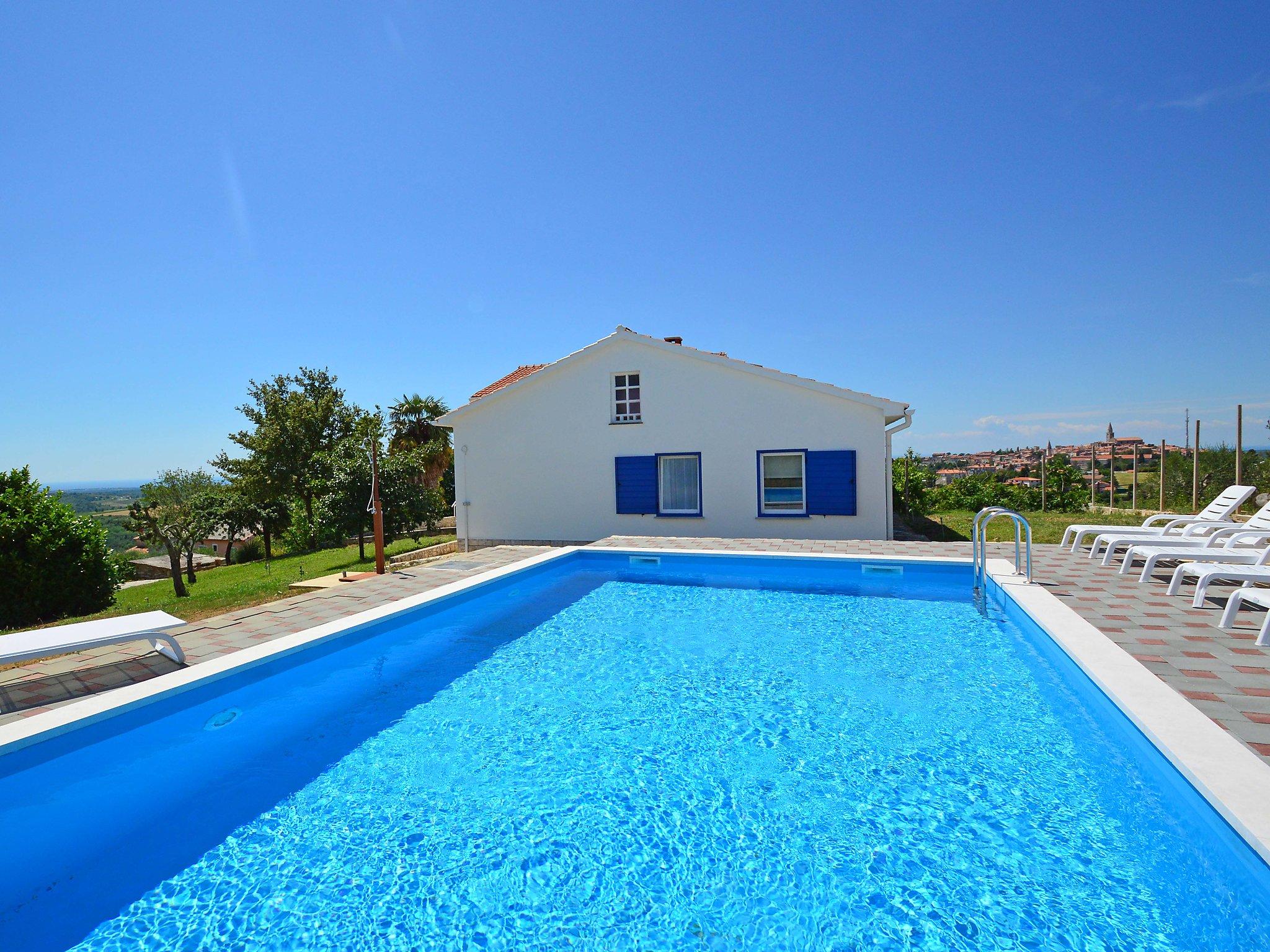 Foto 2 - Casa con 5 camere da letto a Buje con piscina privata e giardino