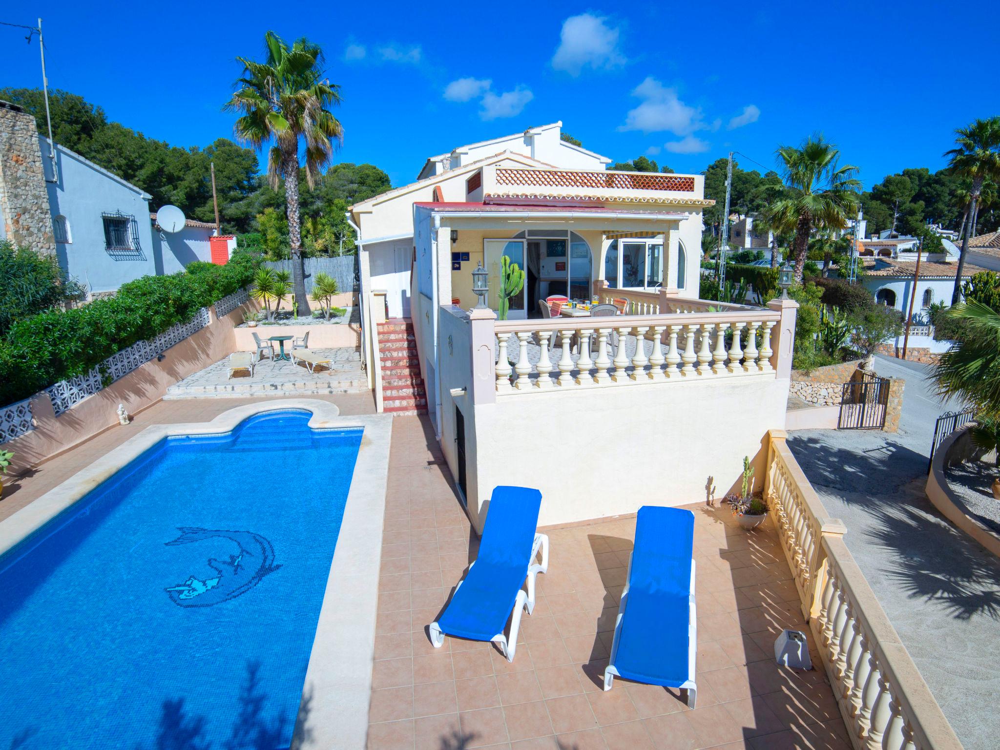 Foto 1 - Casa de 2 quartos em Benissa com piscina privada e vistas do mar