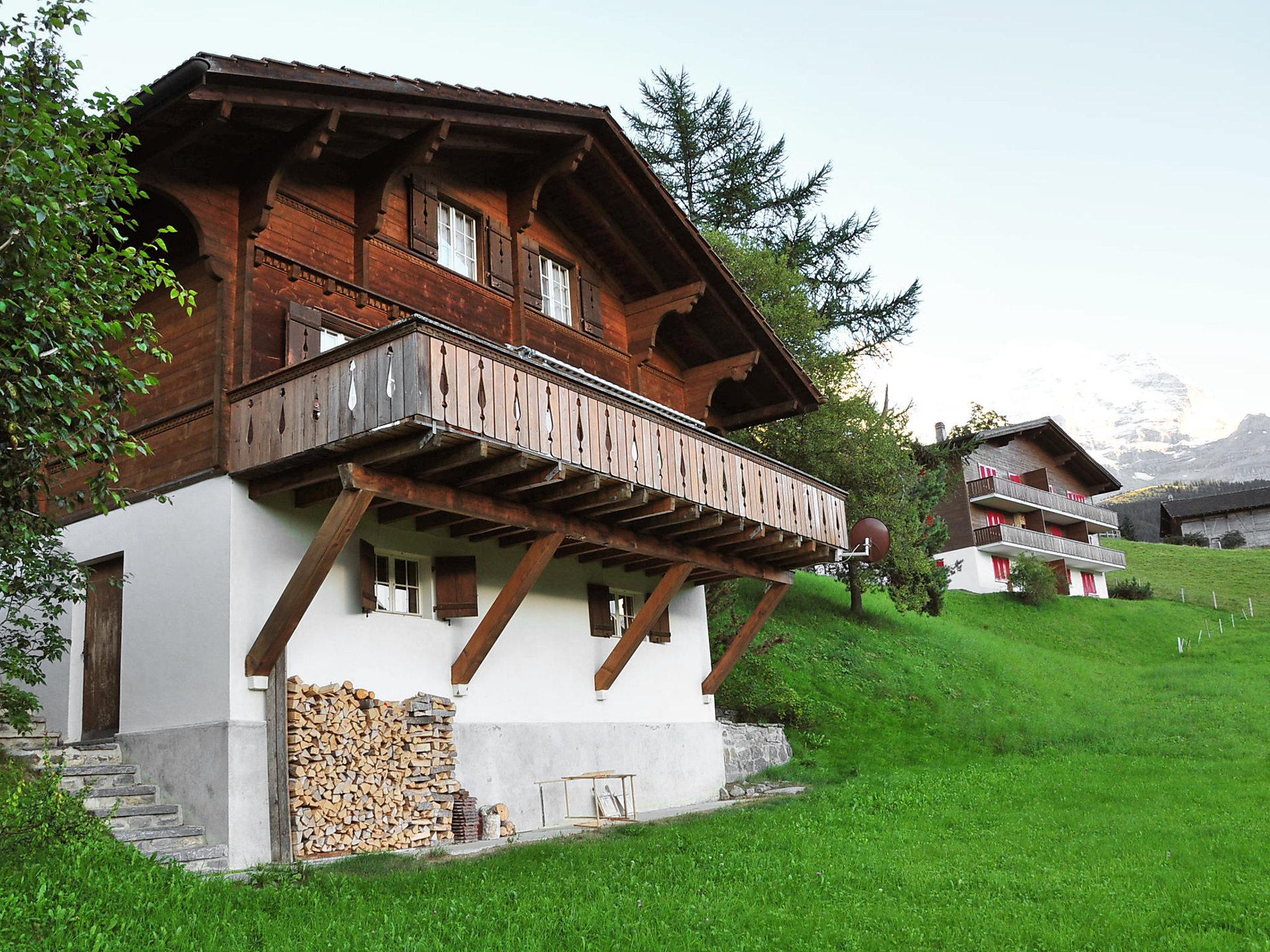 Foto 5 - Casa con 3 camere da letto a Lauterbrunnen con terrazza e vista sulle montagne