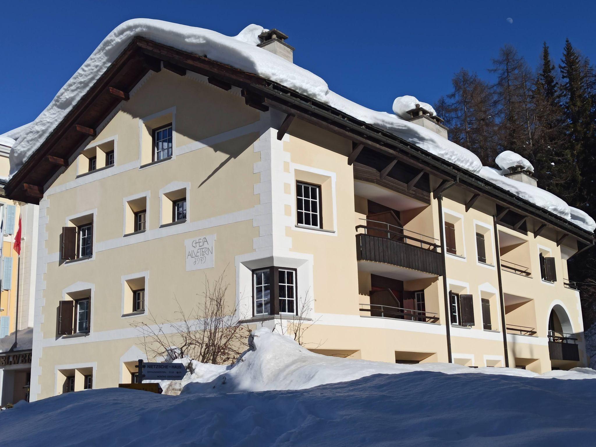 Foto 16 - Apartment in Sils im Engadin/Segl mit blick auf die berge