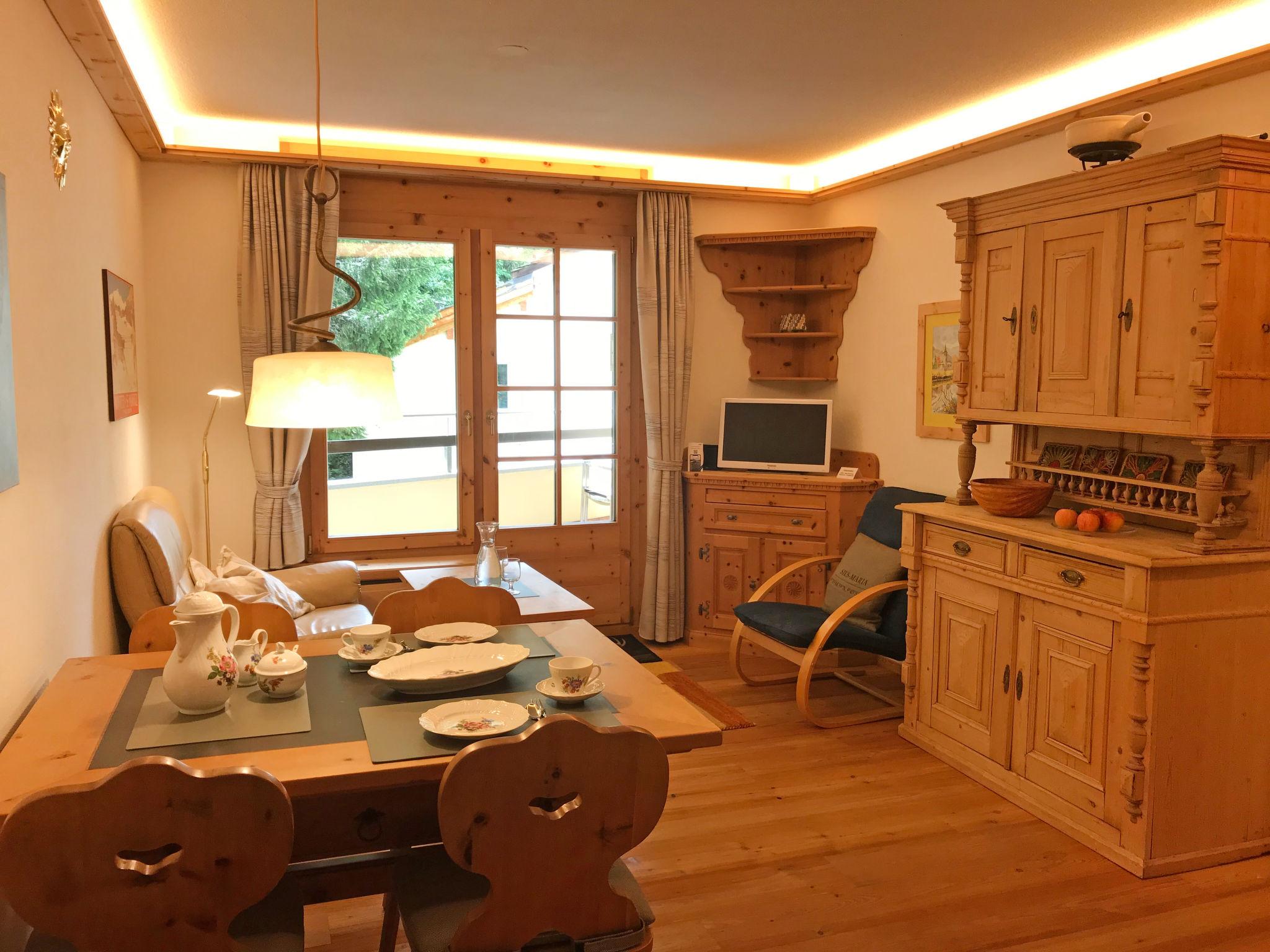 Foto 7 - Apartamento em Sils im Engadin/Segl com vista para a montanha