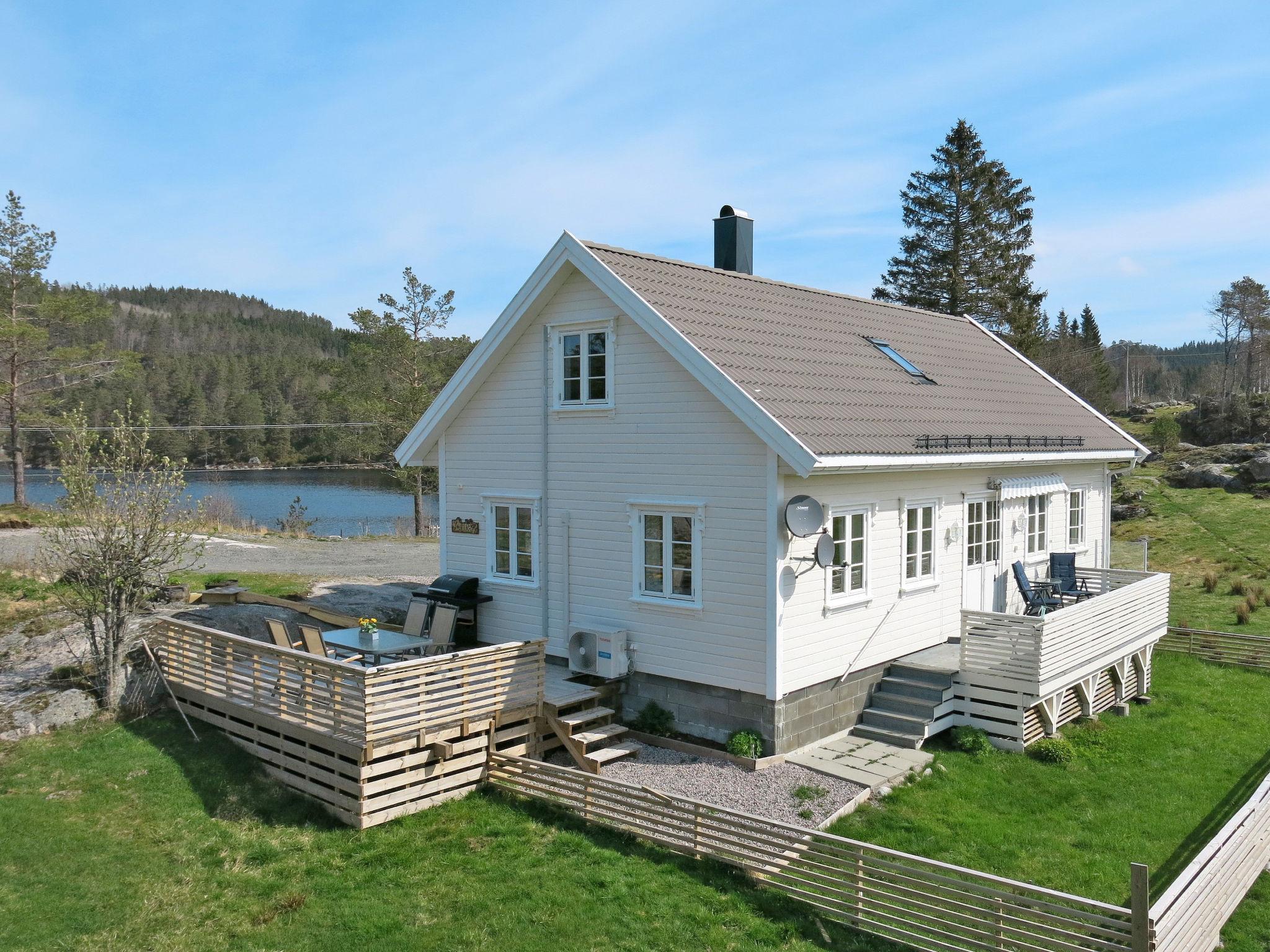 Foto 1 - Haus mit 3 Schlafzimmern in Sør-Audnedal mit terrasse