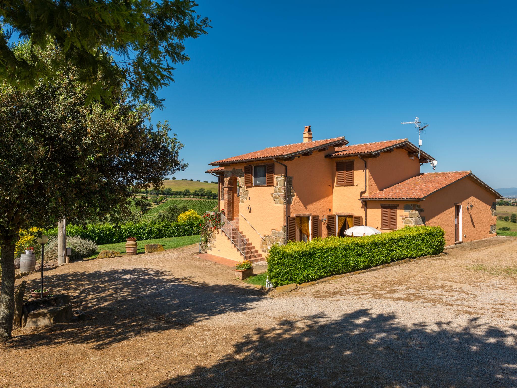 Foto 2 - Appartamento con 4 camere da letto a Scansano con piscina e giardino